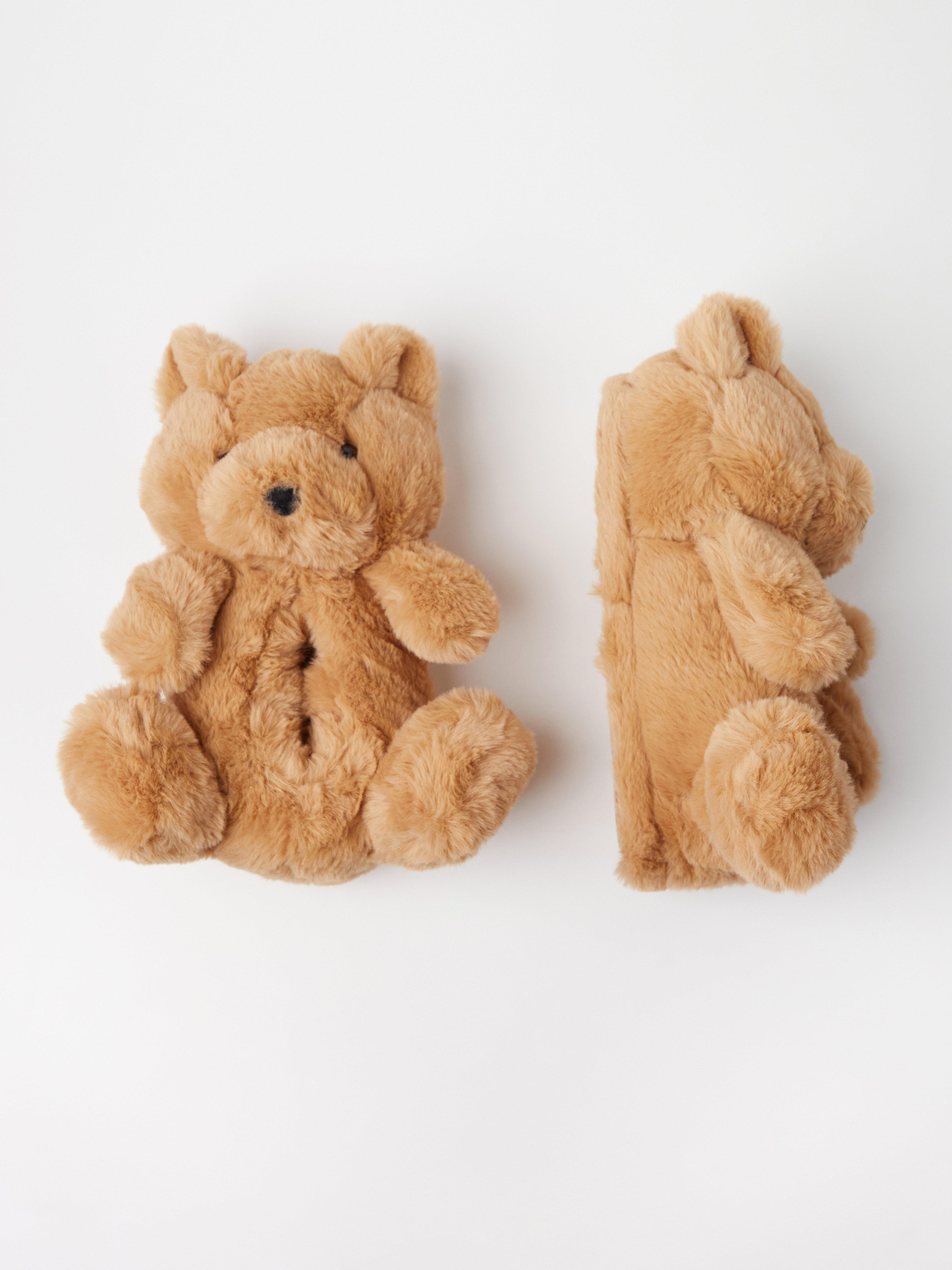 Tofflor - Barn - Brun