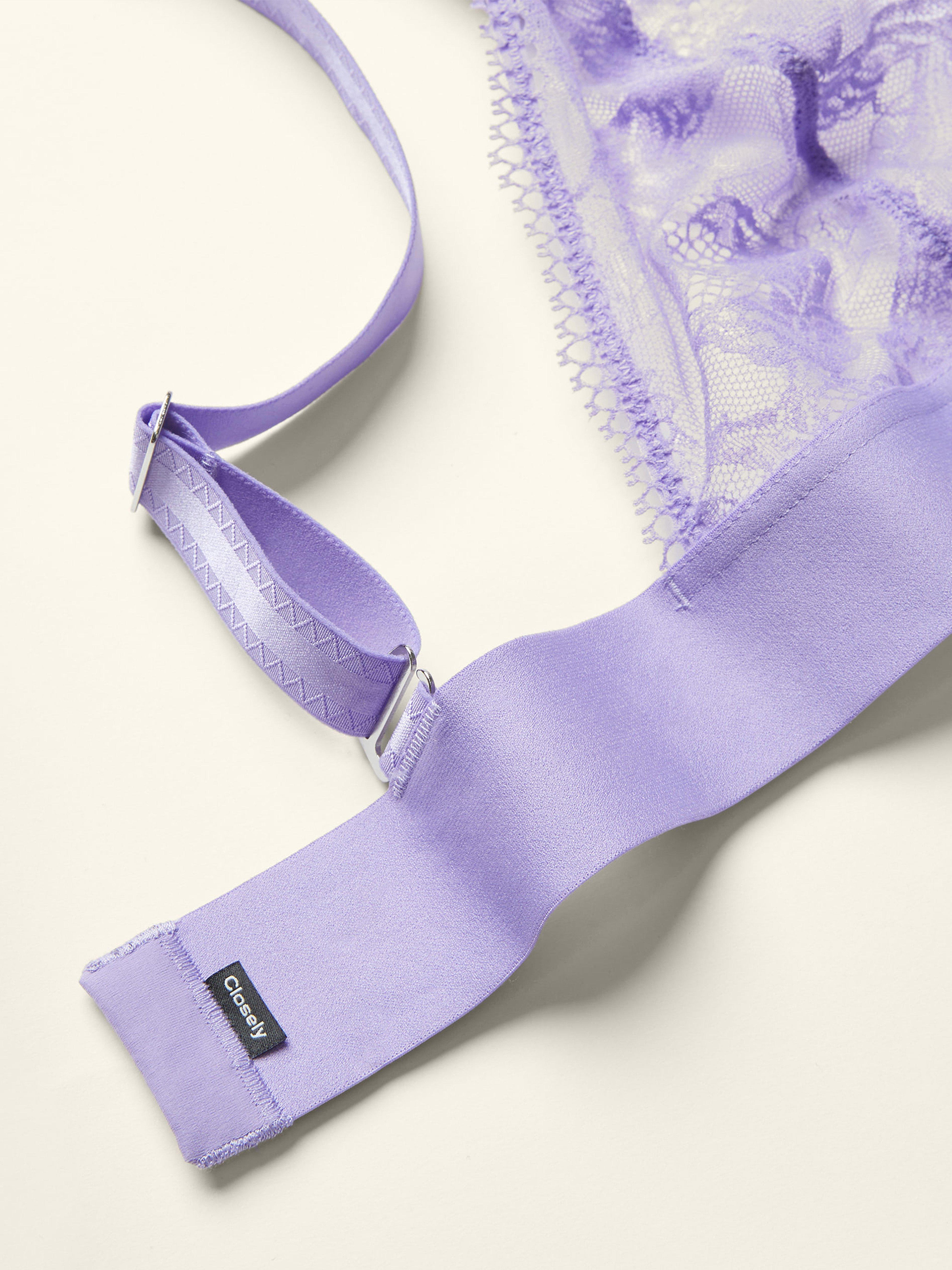 Bralette podprsenka - Closely - Fialová