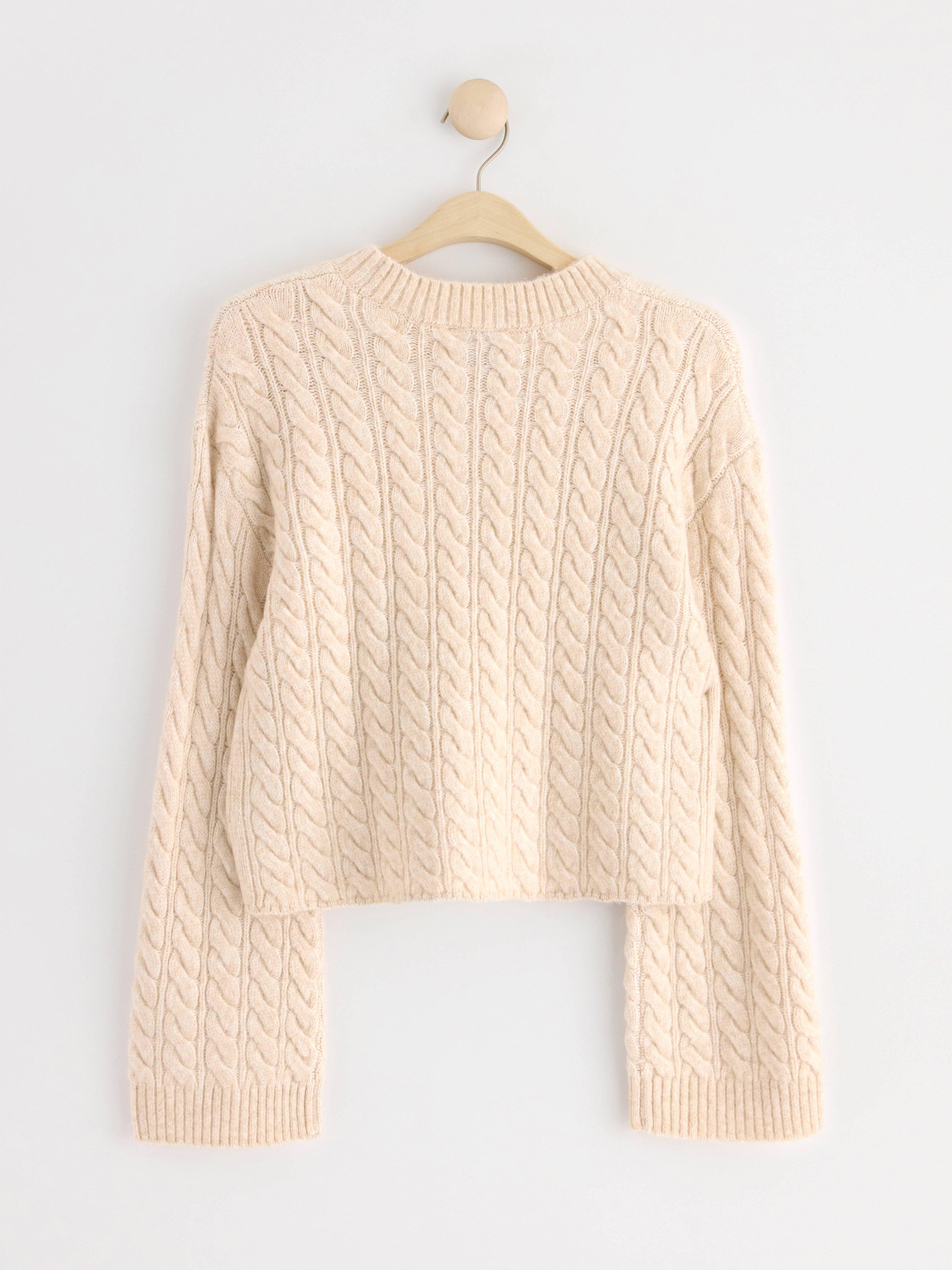 Sweater - Womens Wear - Beige