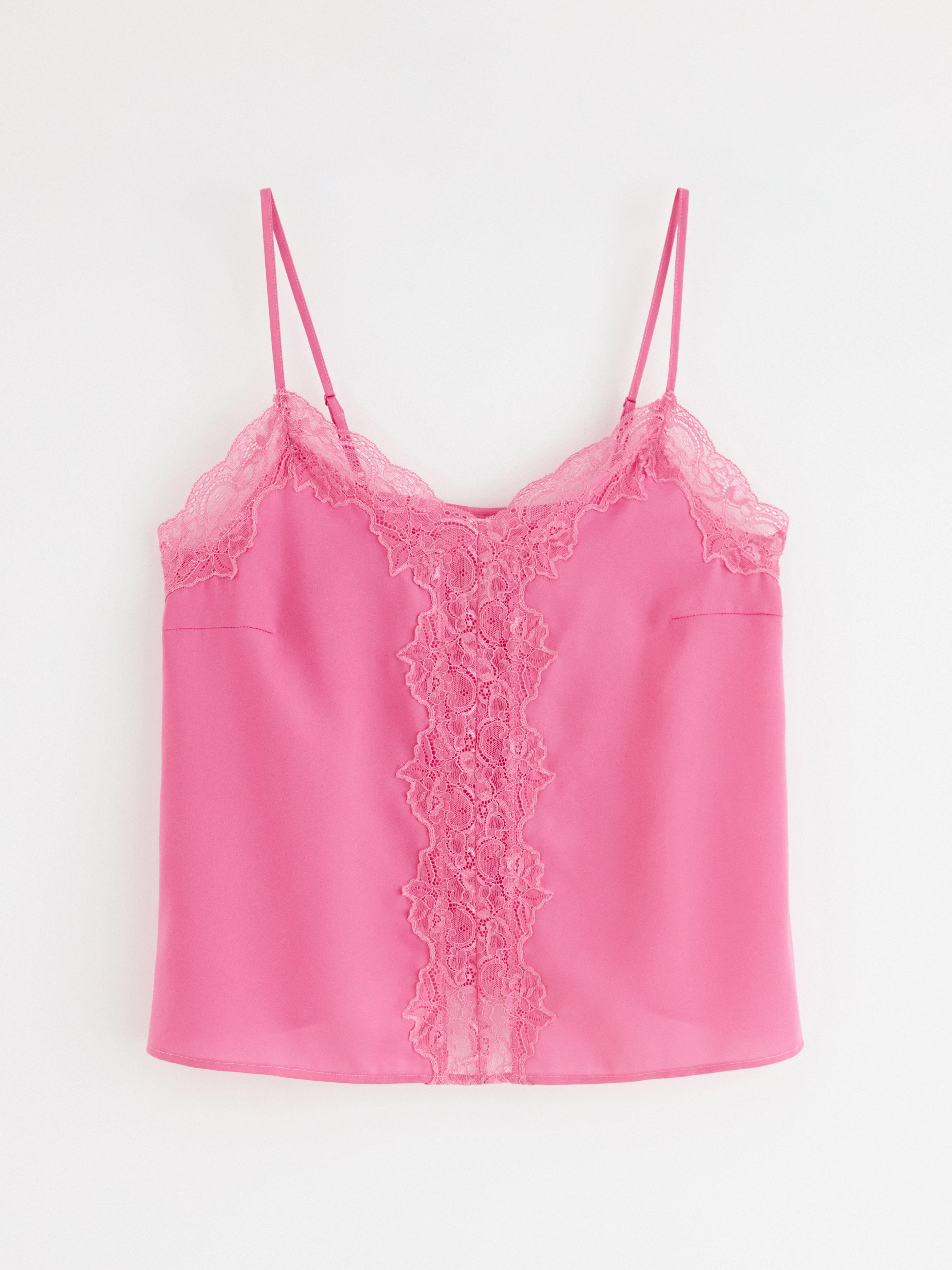 Pyžamový top - Spodní prádlo - Růžová