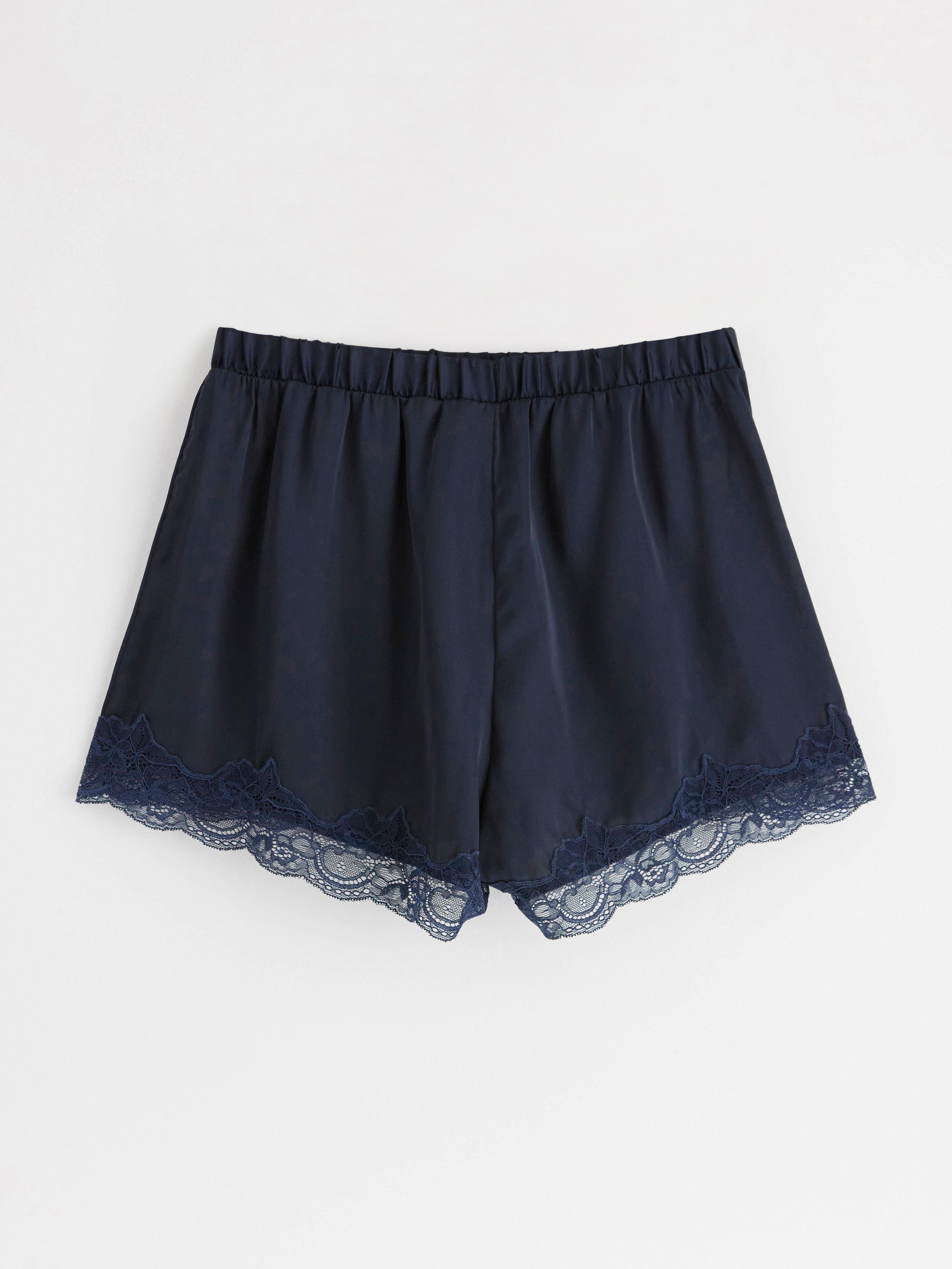 Pyjama Shorts - Lingerie - Blue