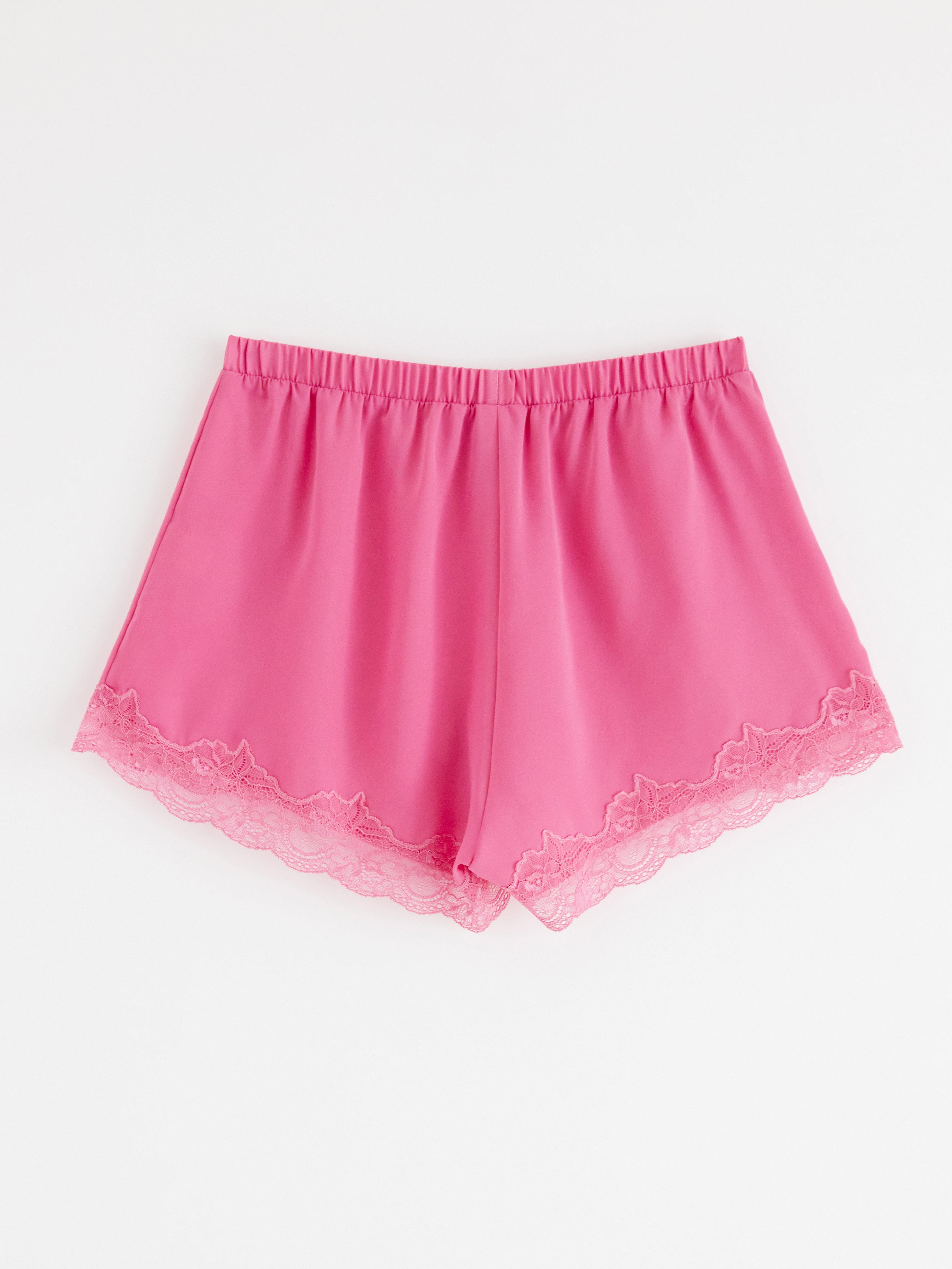 Pyjamasshorts - Undertøy - Rosa