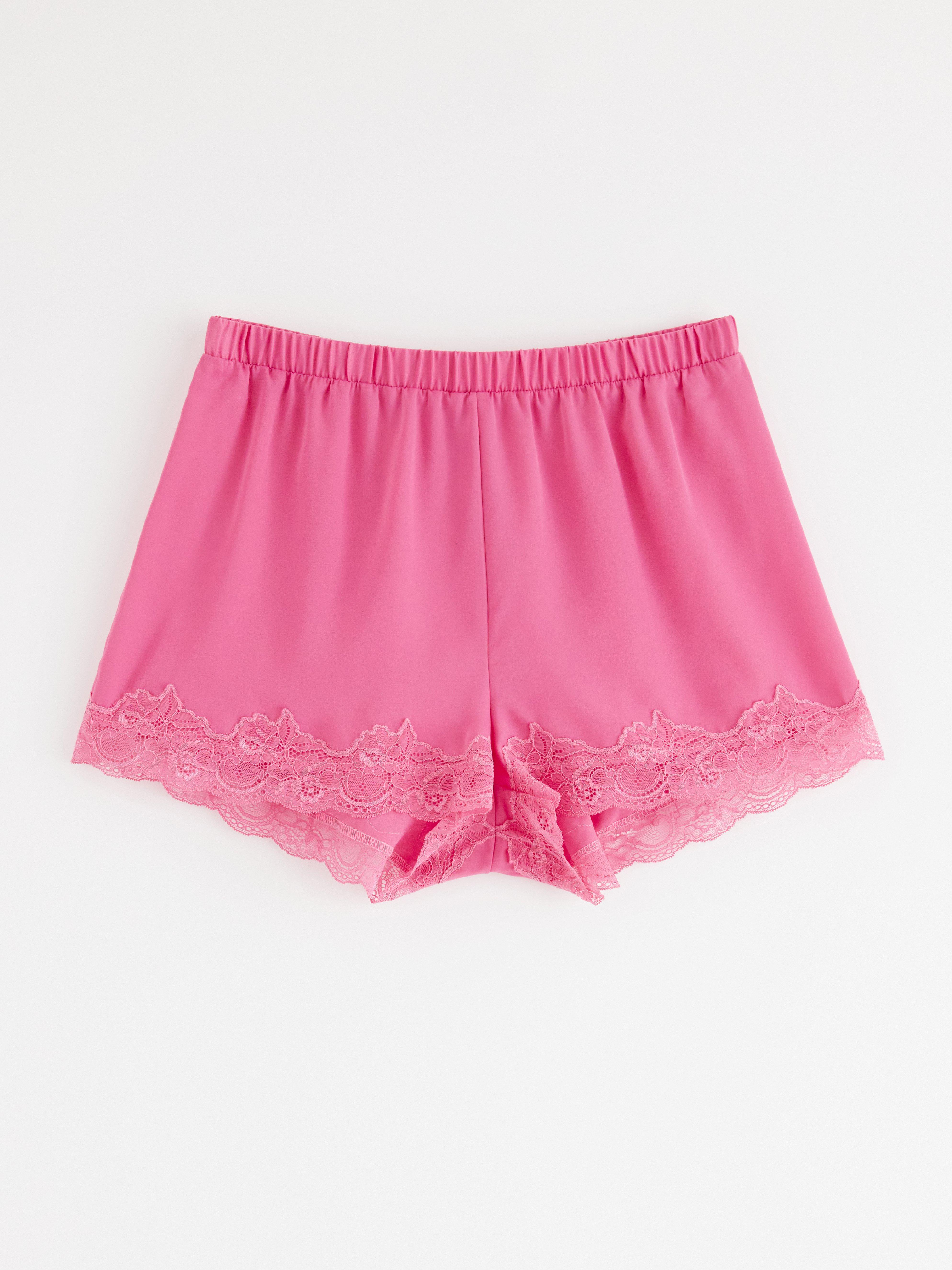 Pyjamasshorts - Underkläder - Rosa