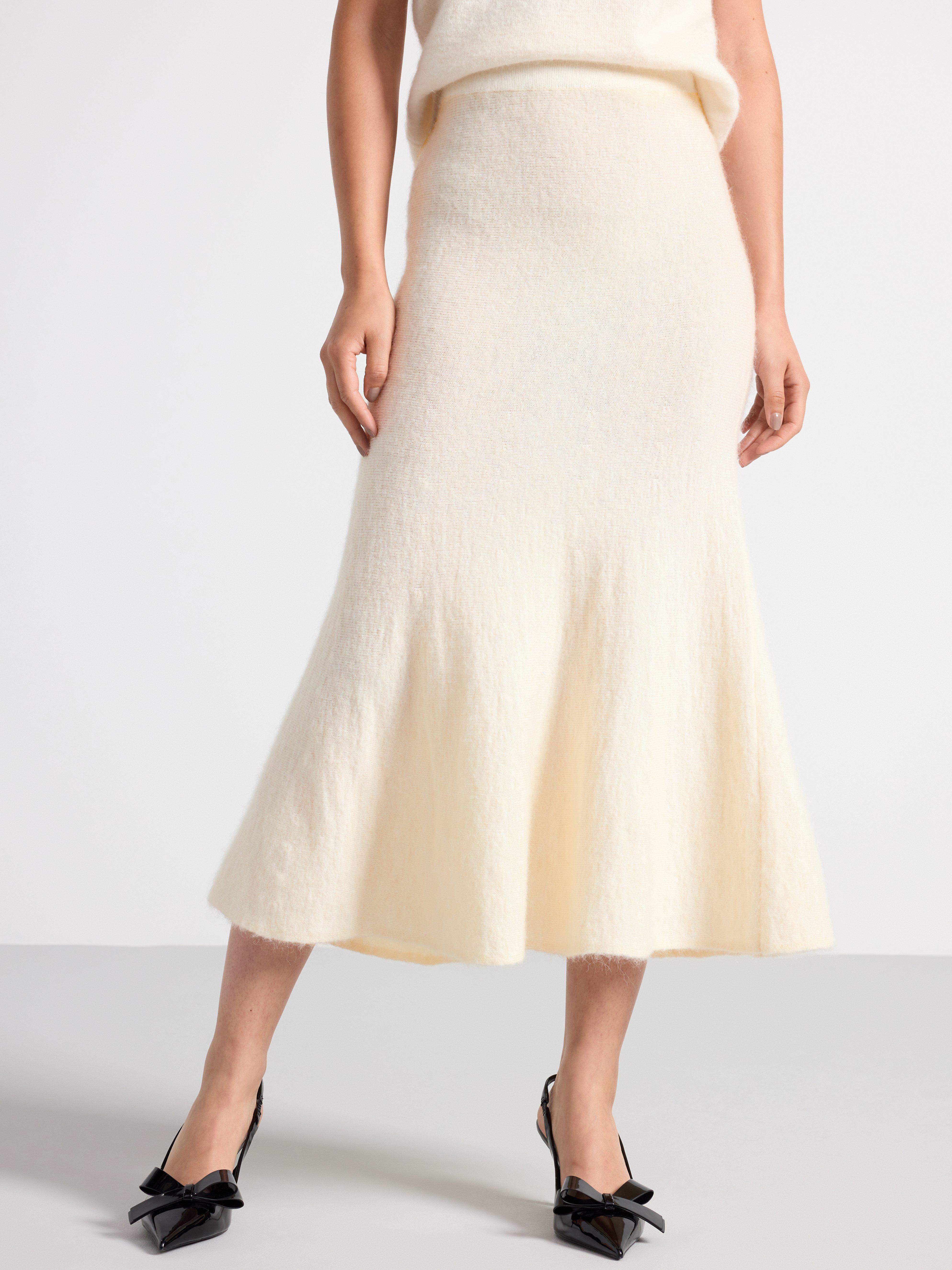 Knit midi skirt outlet uk