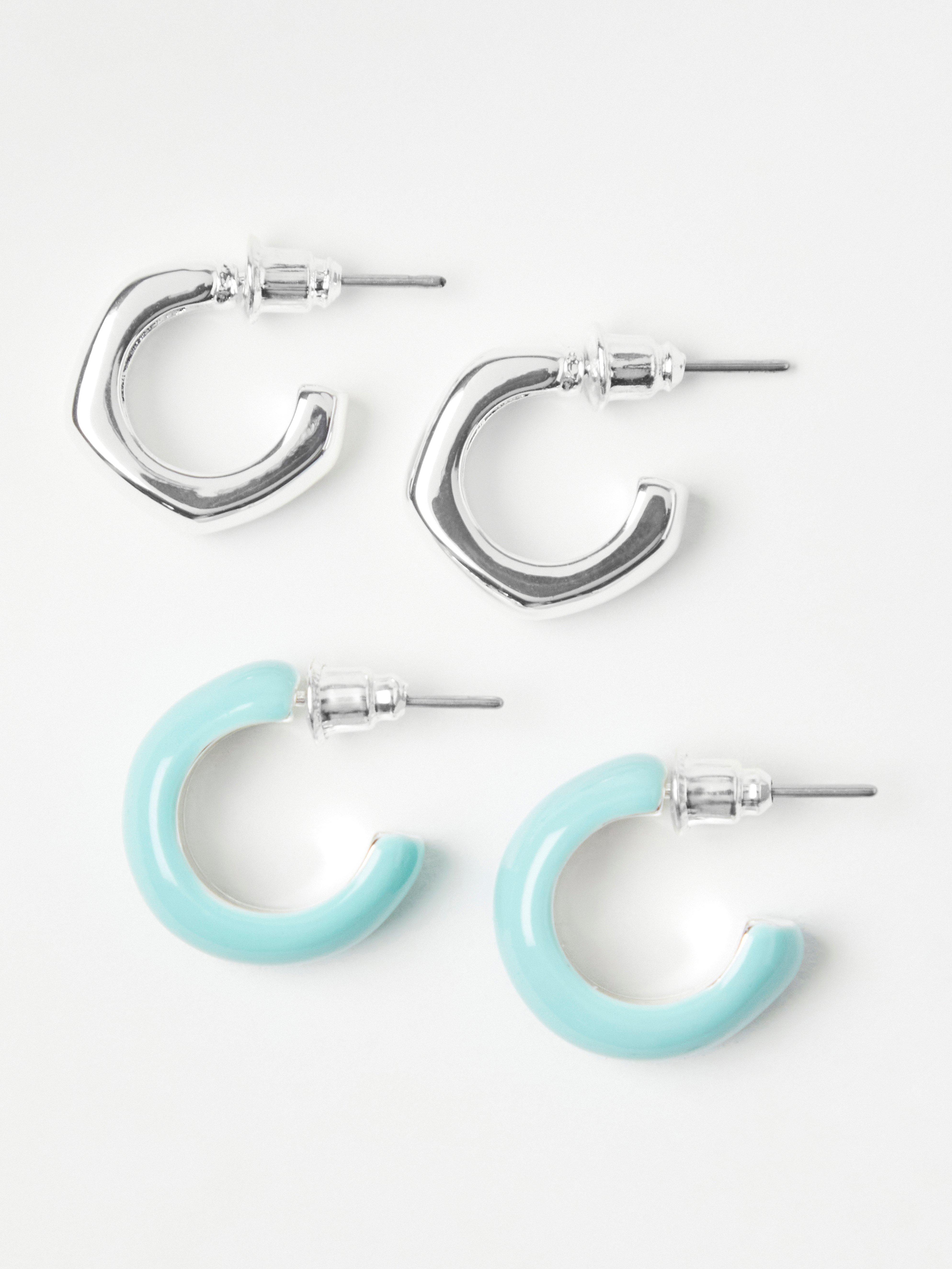 Náušnice - Ženy - Modrozelená