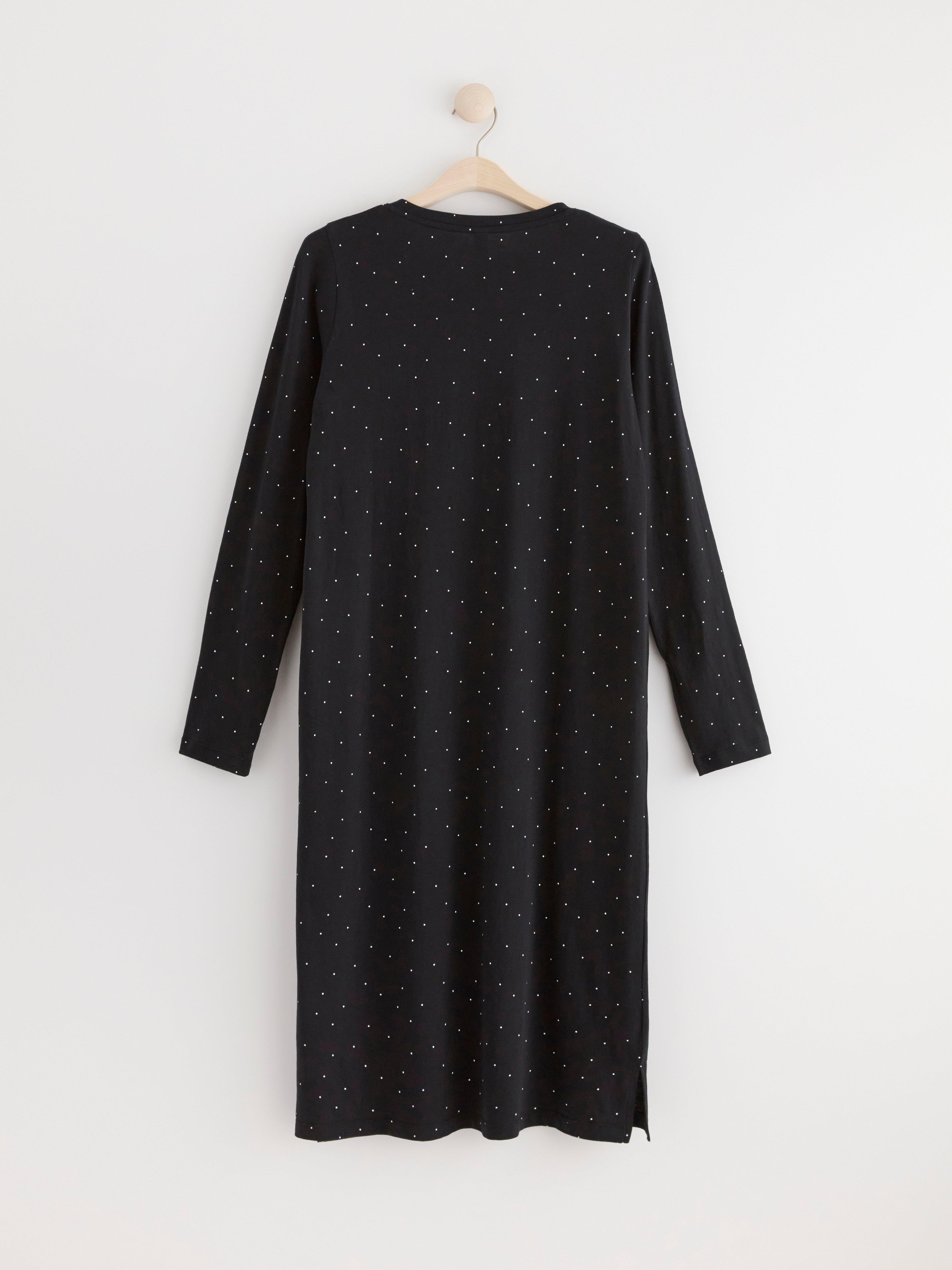 Night Dress - Lingerie - Black