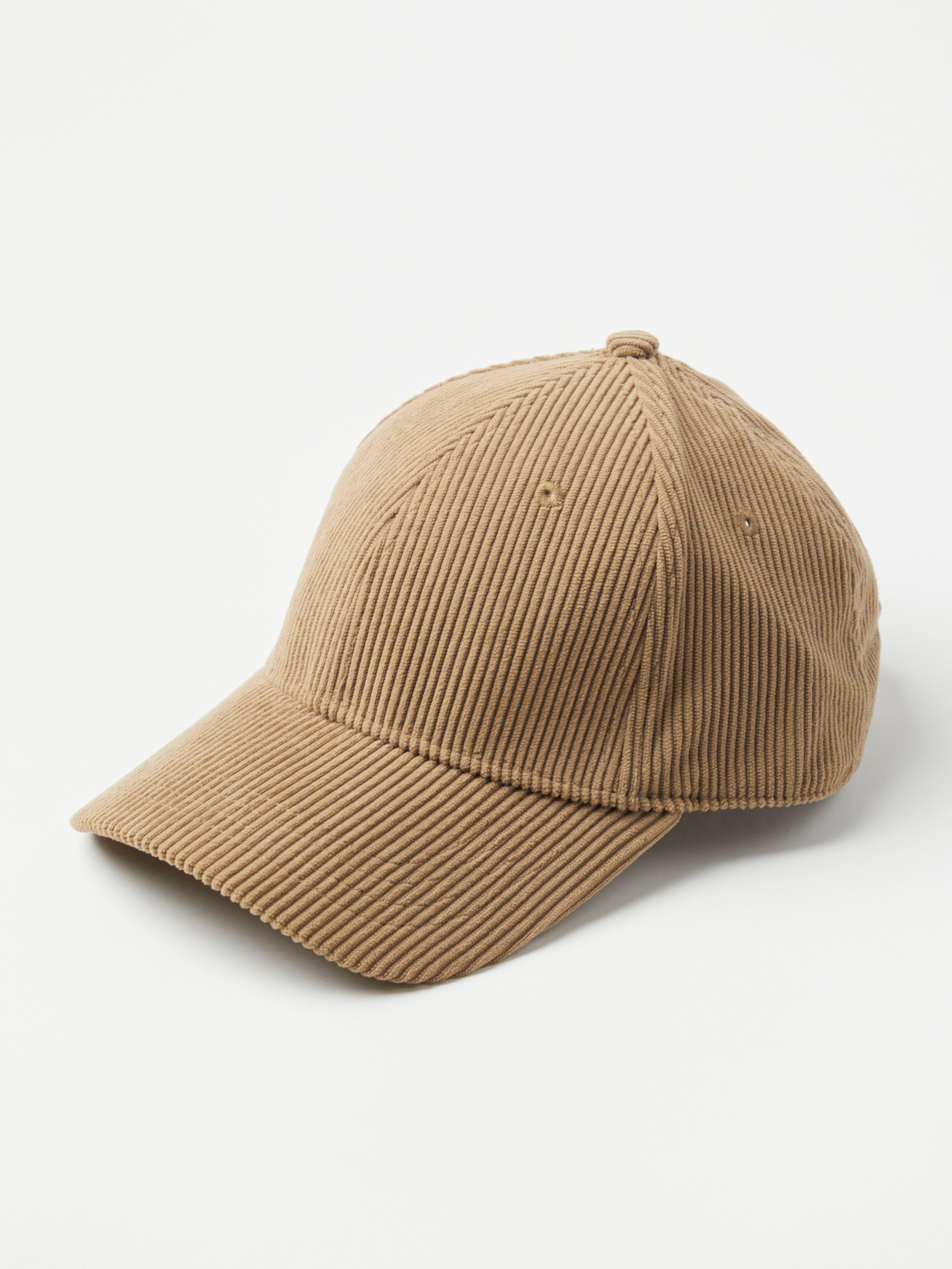 Cap in corduroy