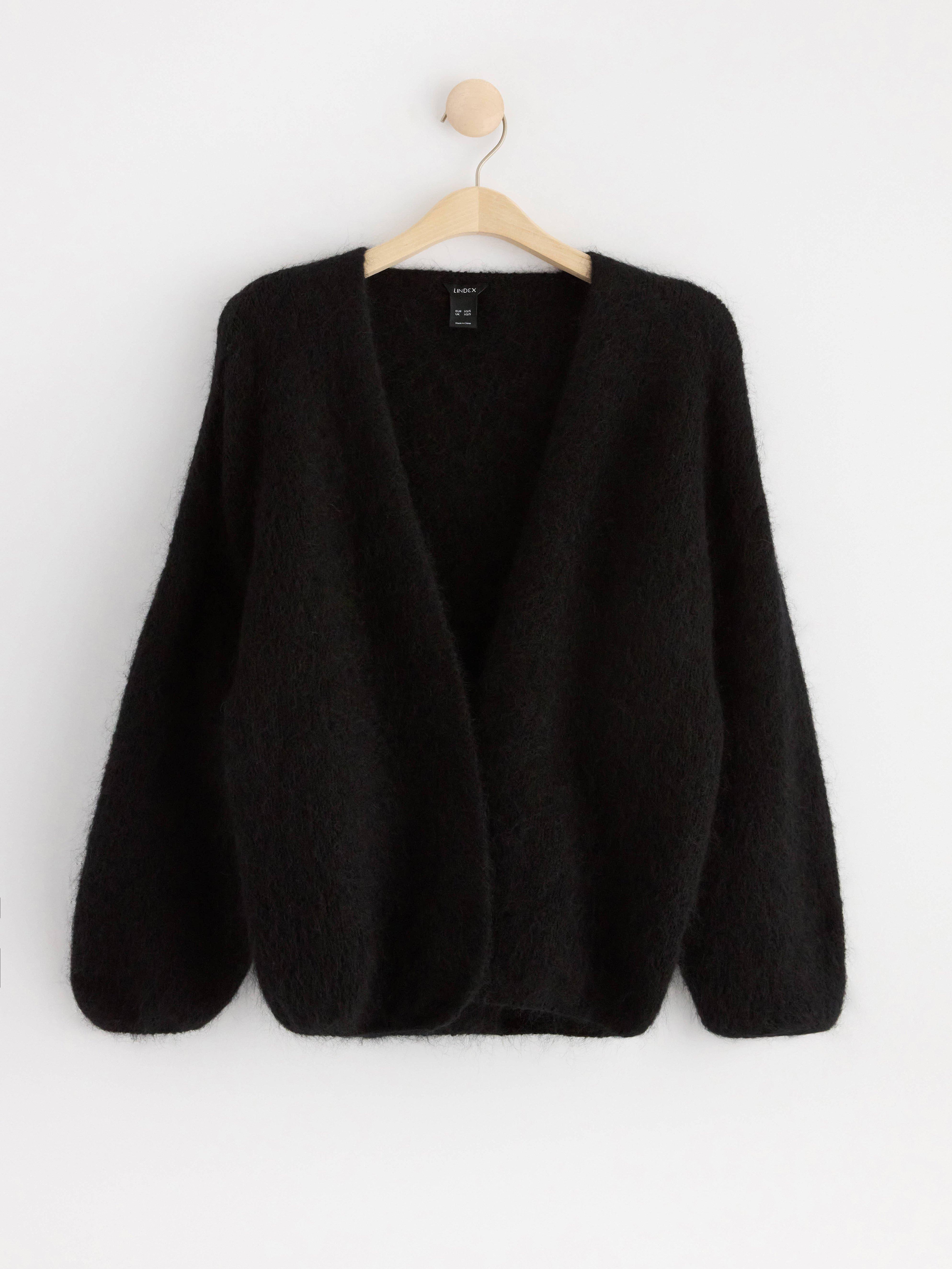 Knitted cardigan in mohair blend Lindex Latvia