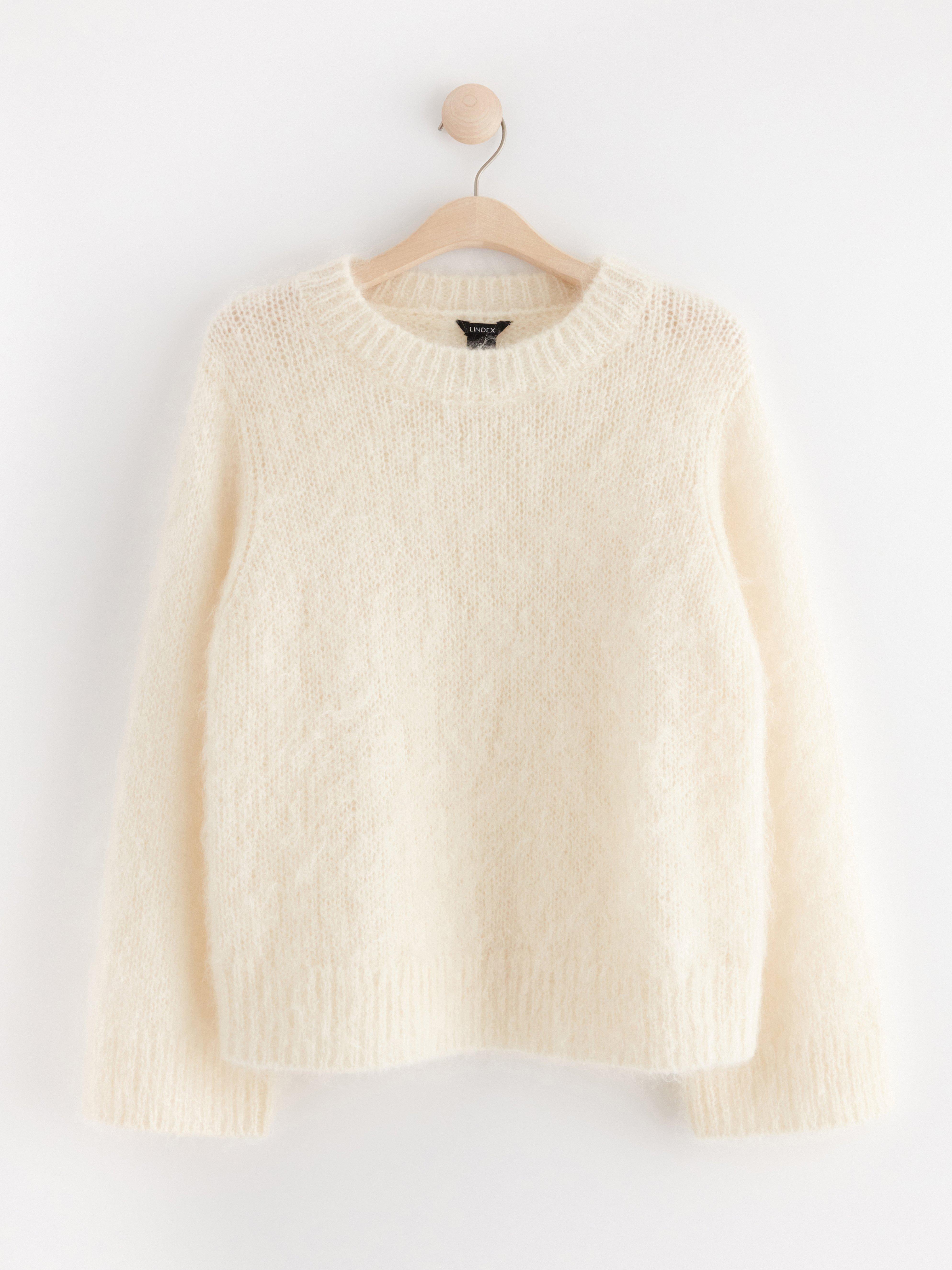 Genser - Dame - Hvit