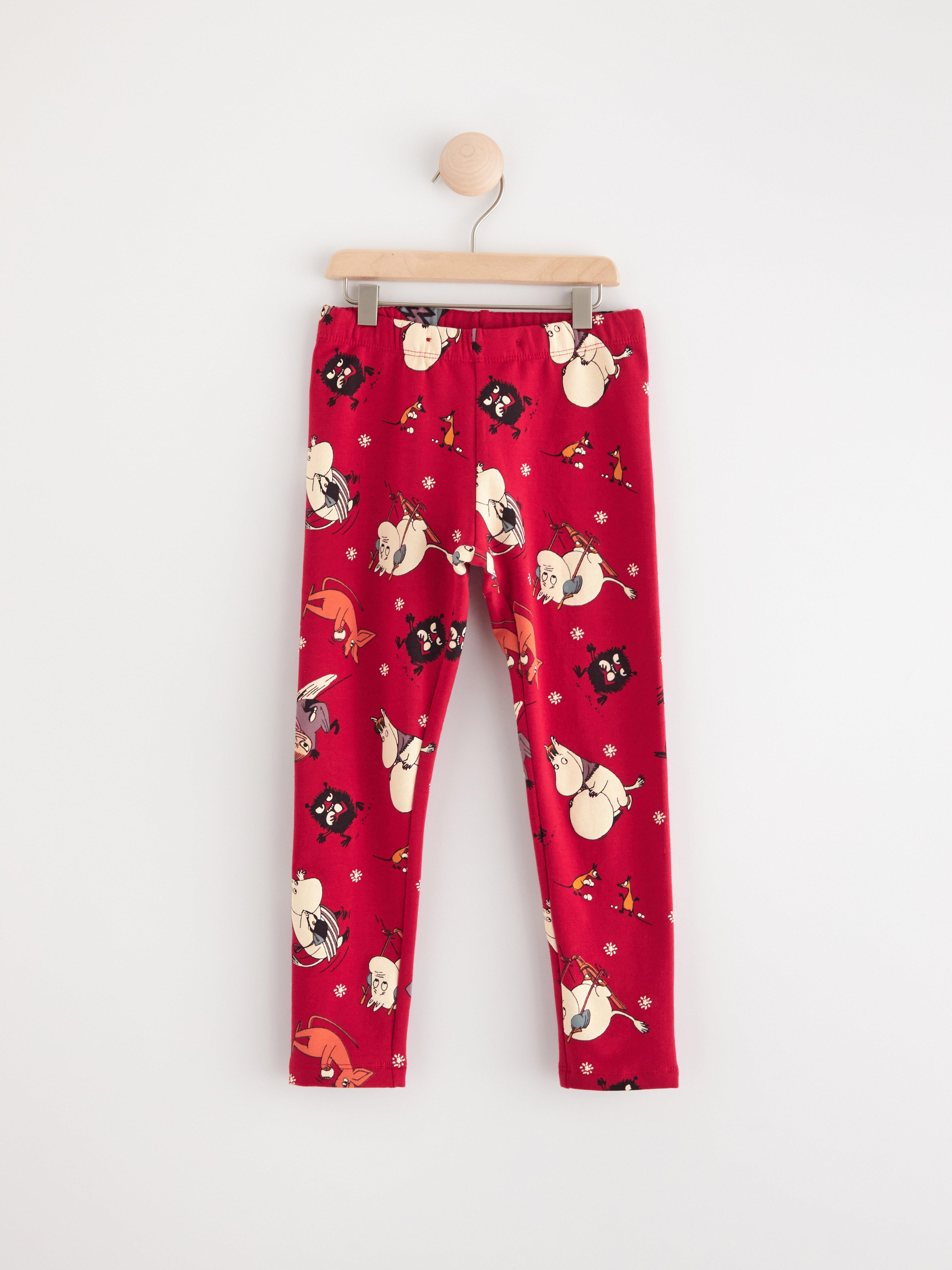 Leggings - Barn - Rød