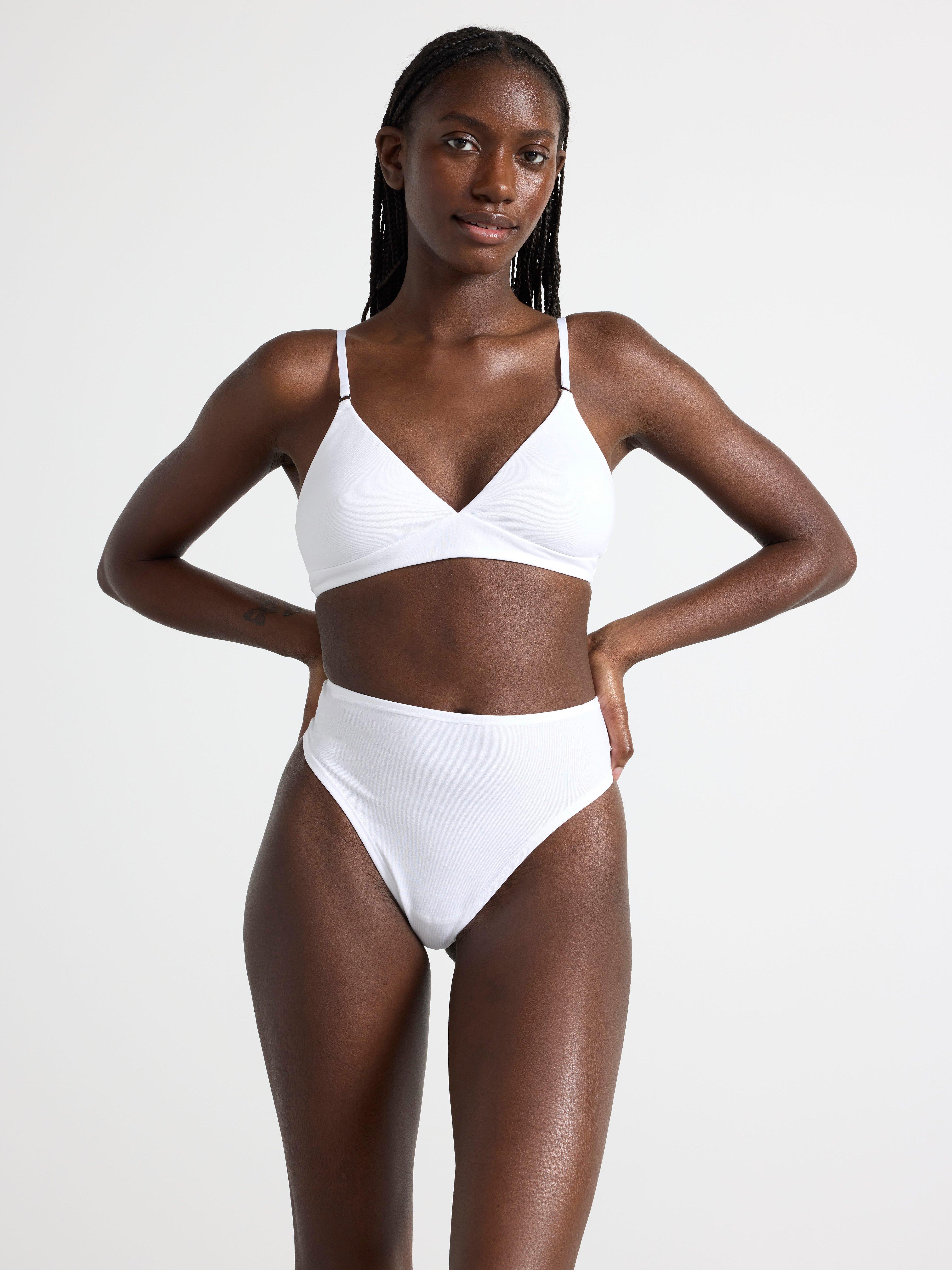 Stringtrosa regular - Underkläder - Vit