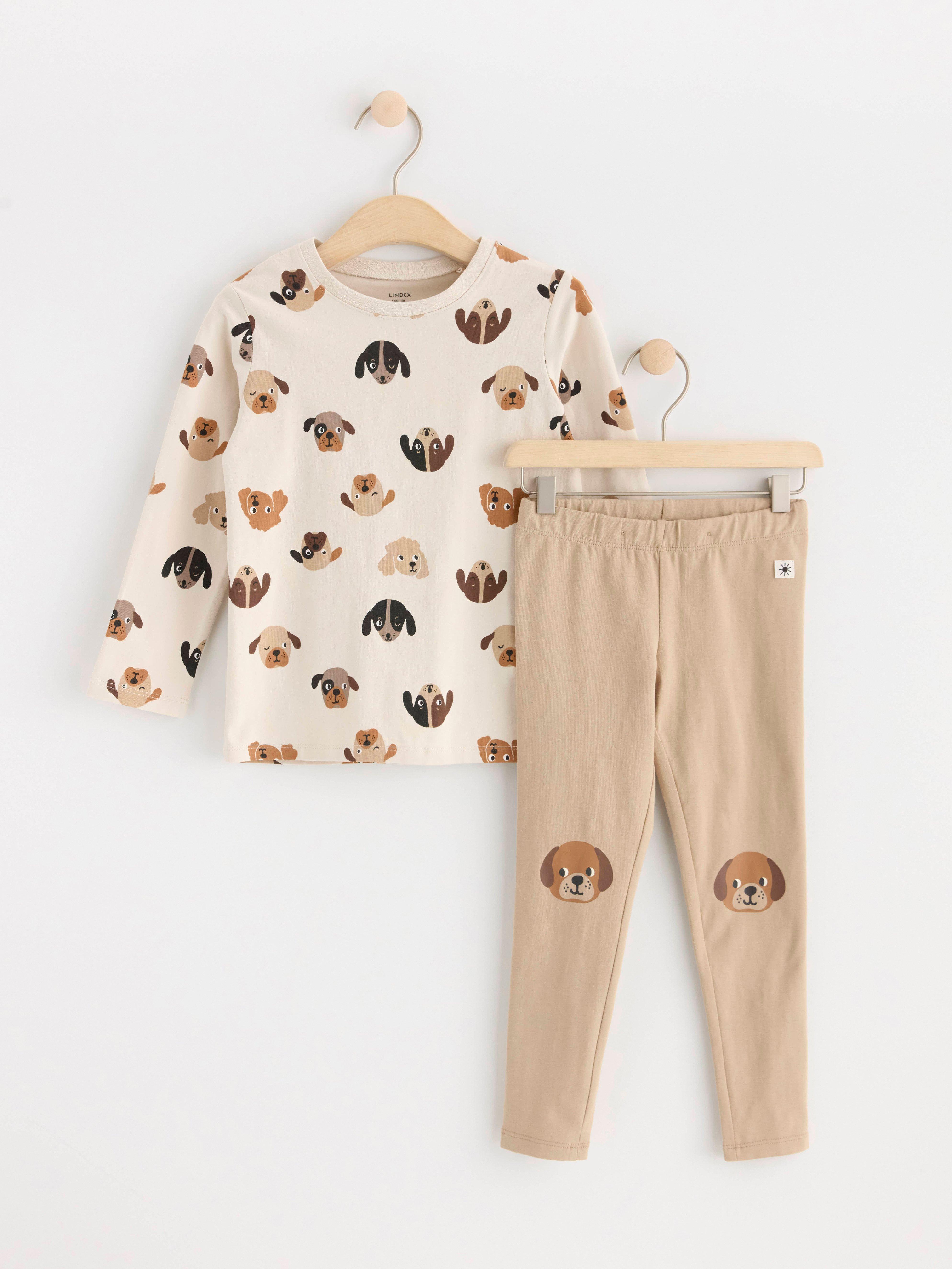 Set med topp och leggings