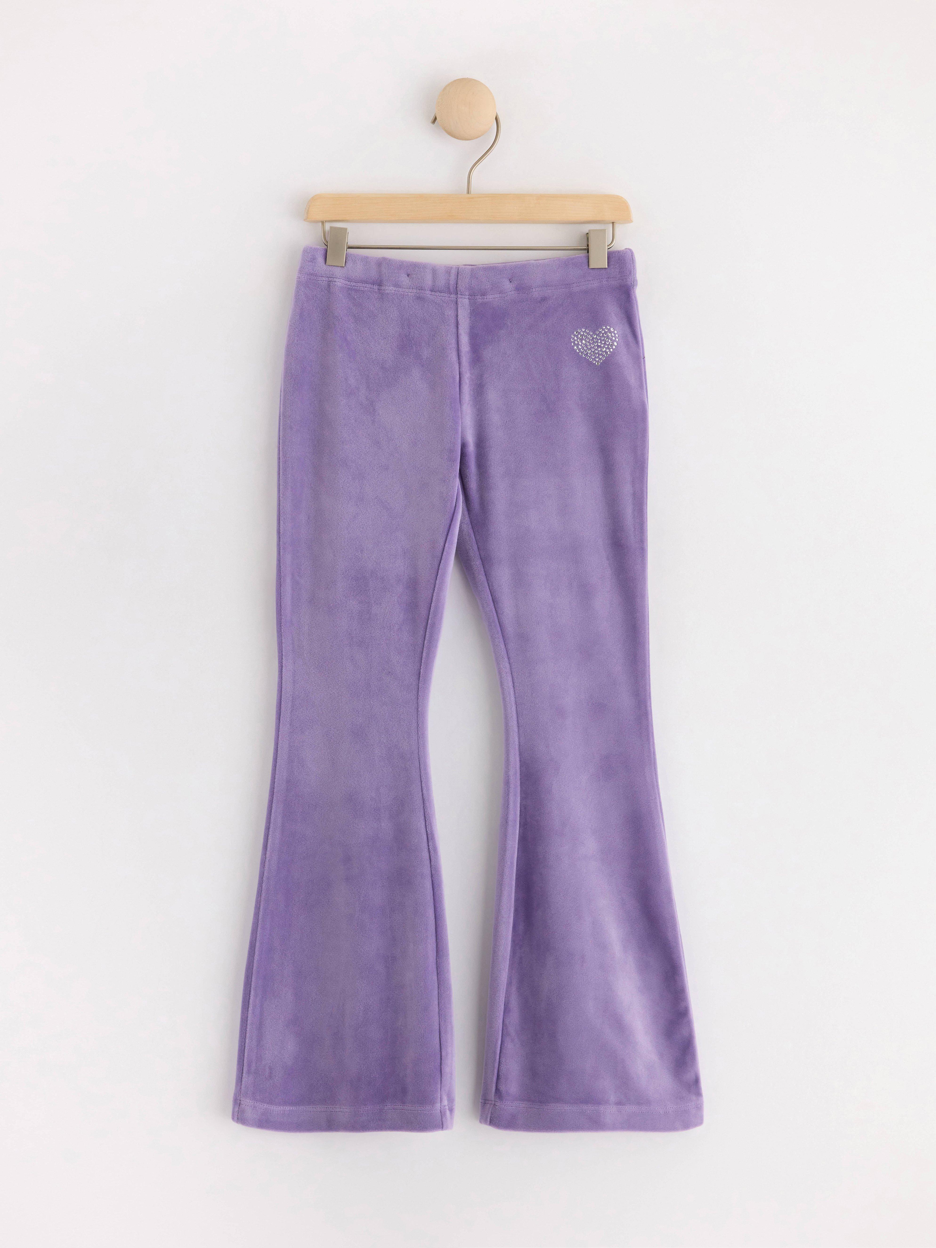 Leggings - Barn - Lilla