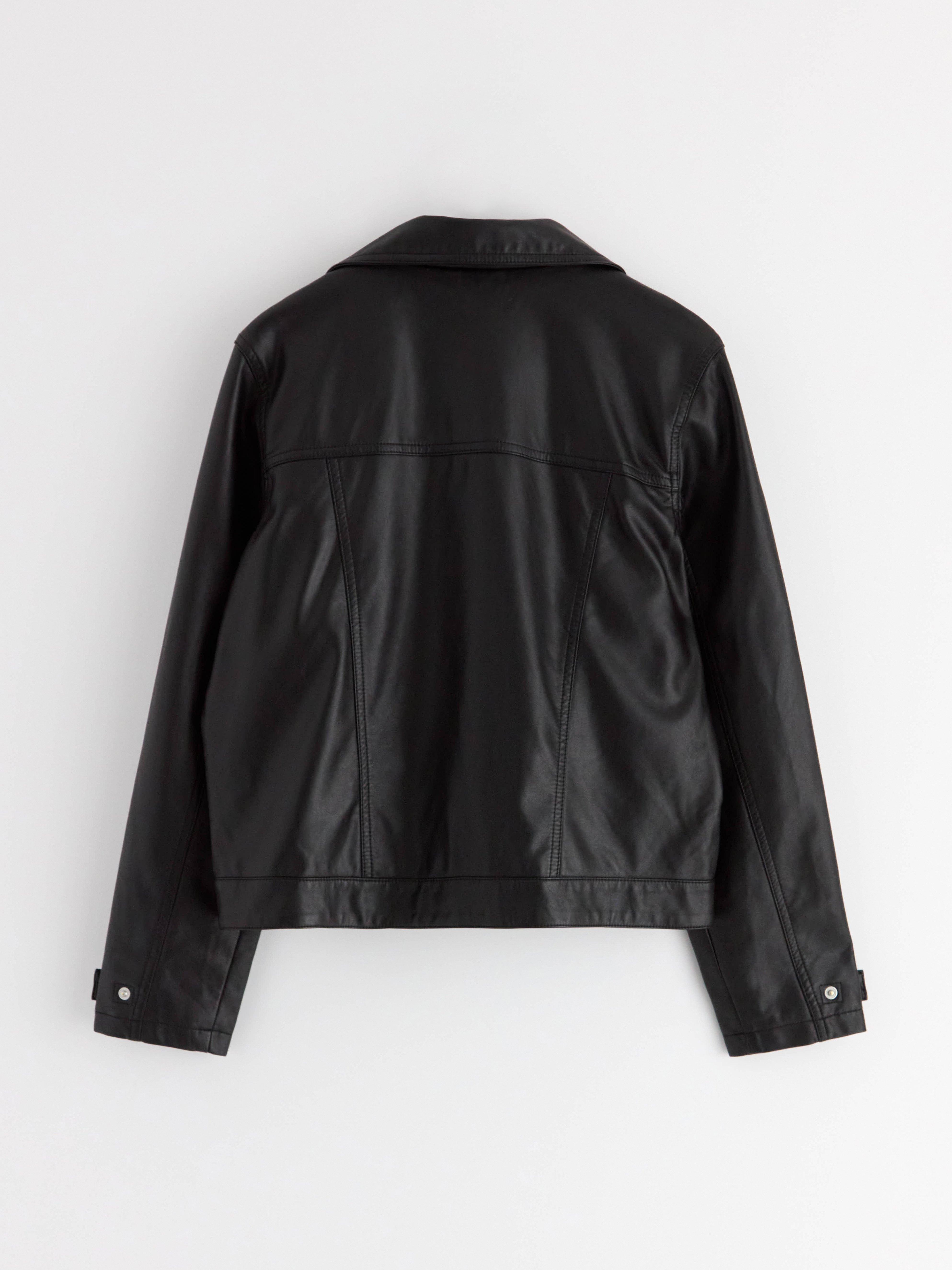 Biker Jacket - Kids Wear - Black