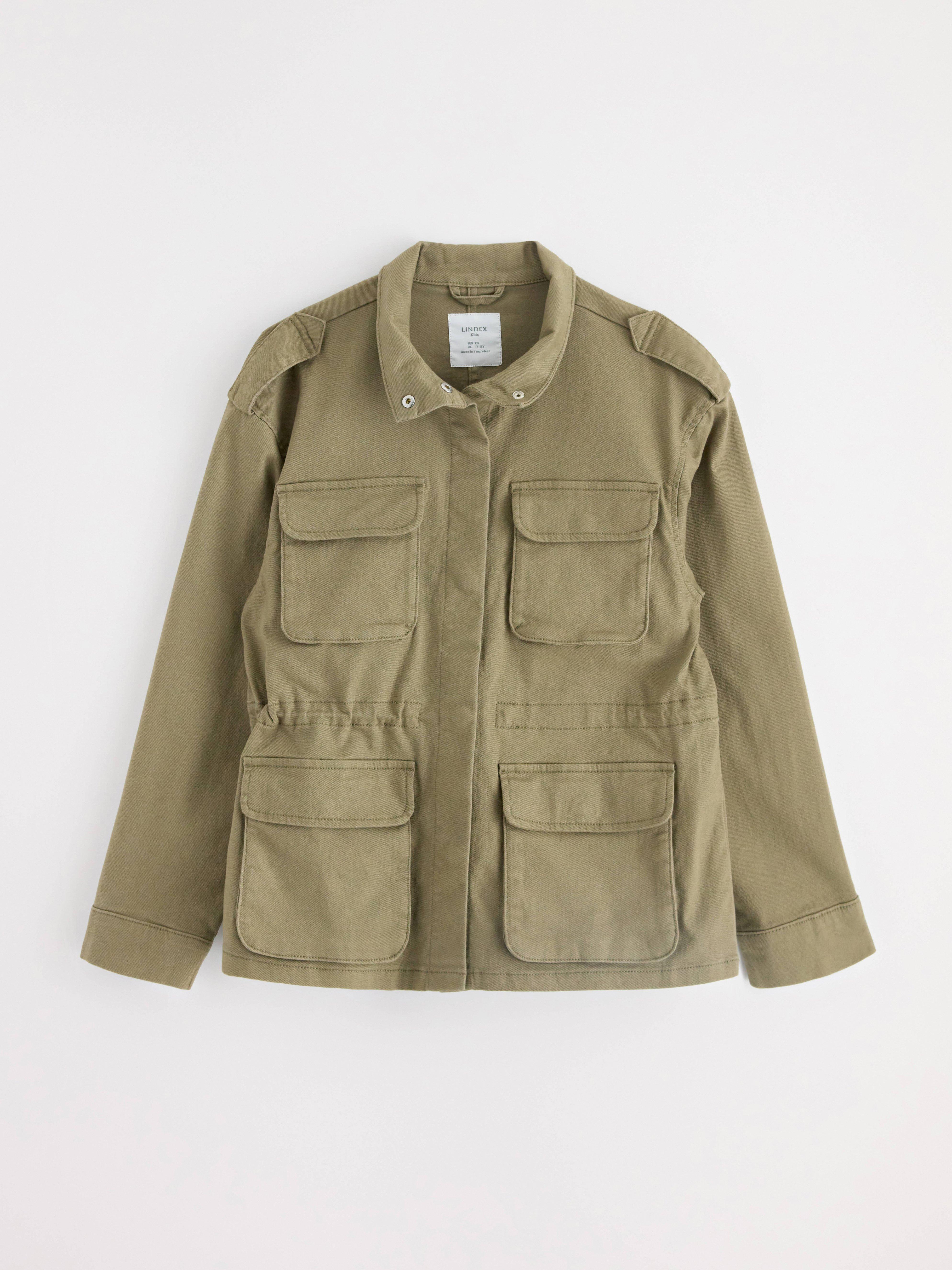 Utility Jacket - Kids Wear - Khaki