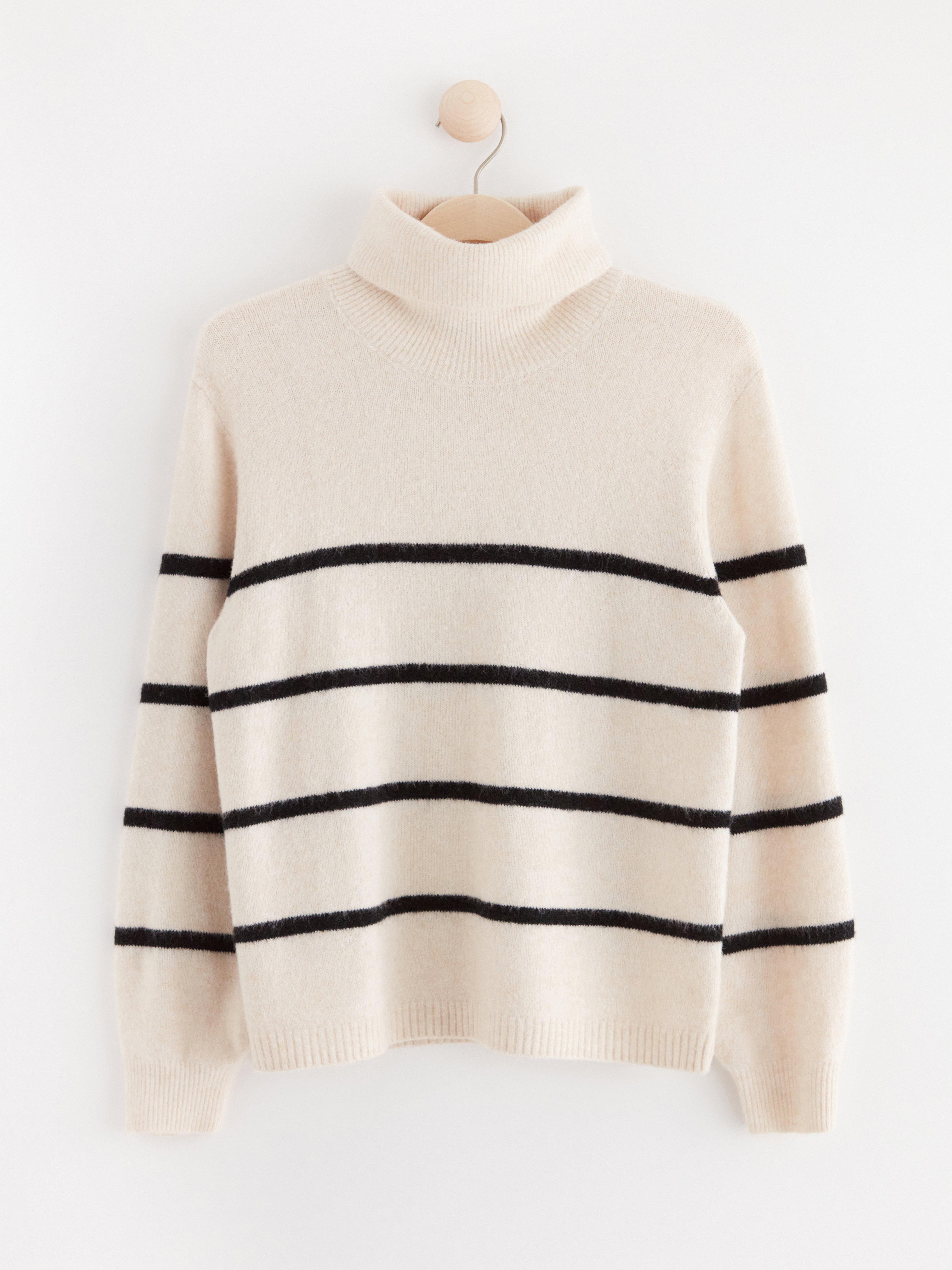 Polotröja - Dam - Beige