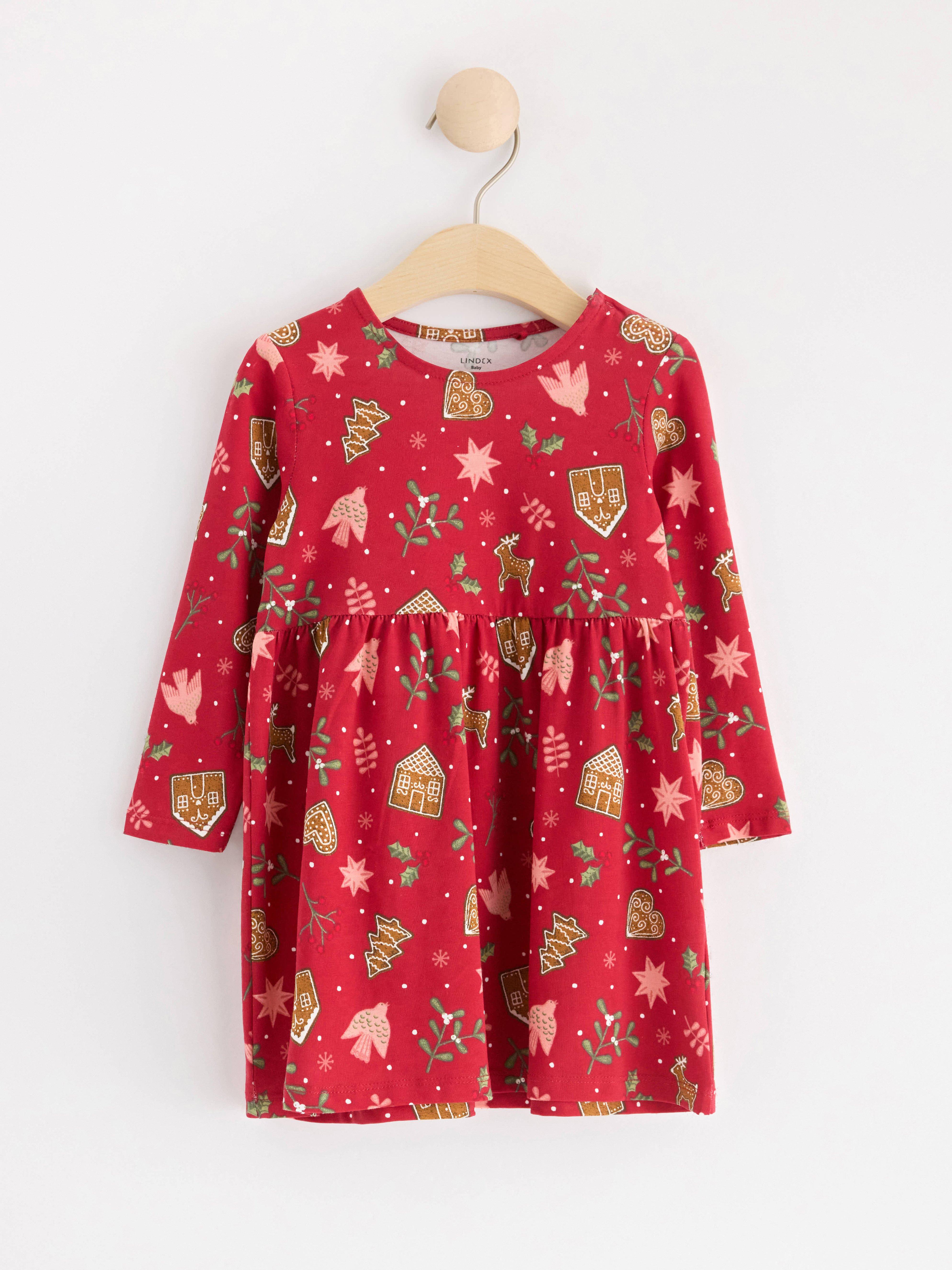 Klänning - Barn - Röd