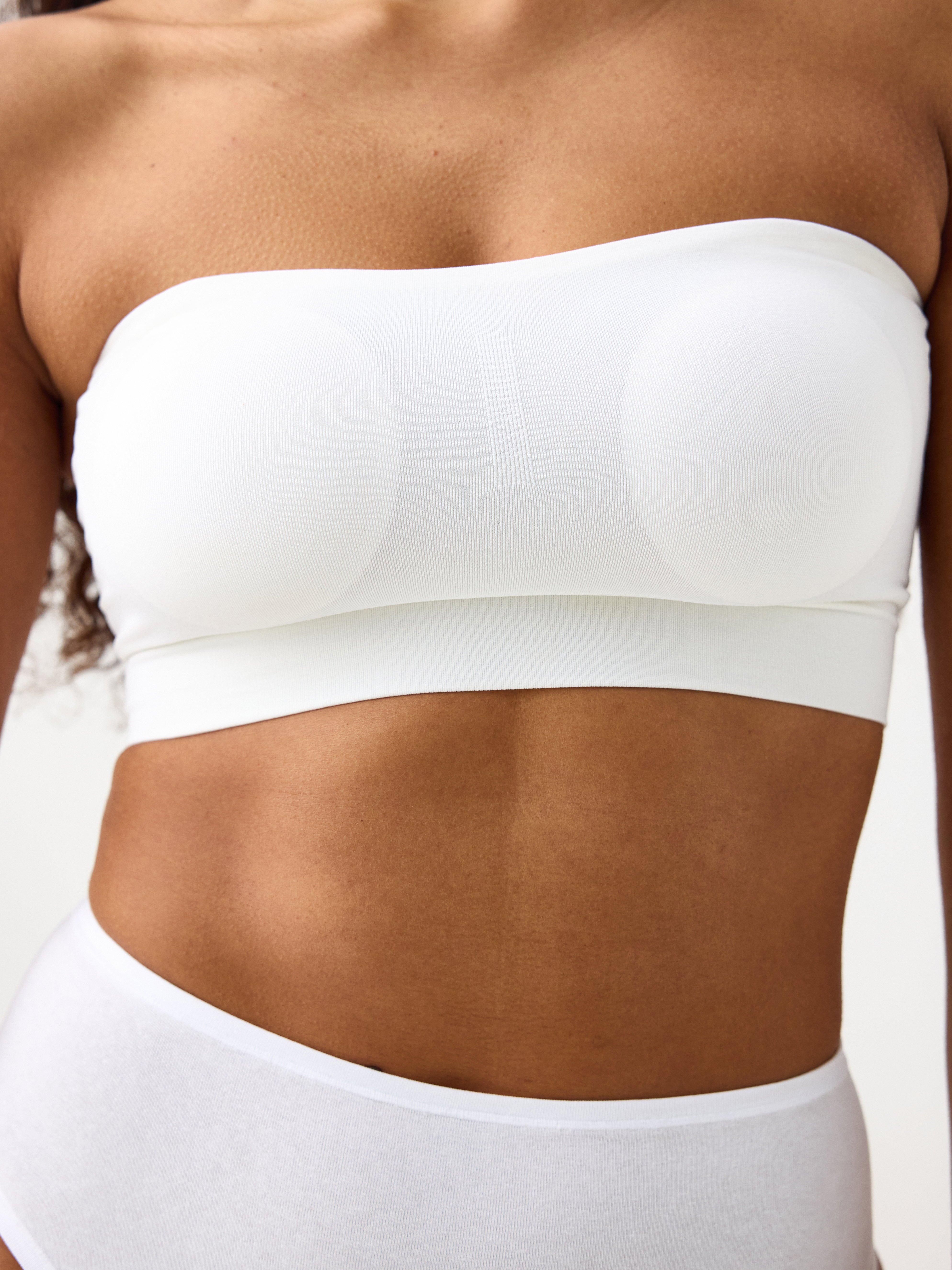 Bandeau Bra - Lingerie - White