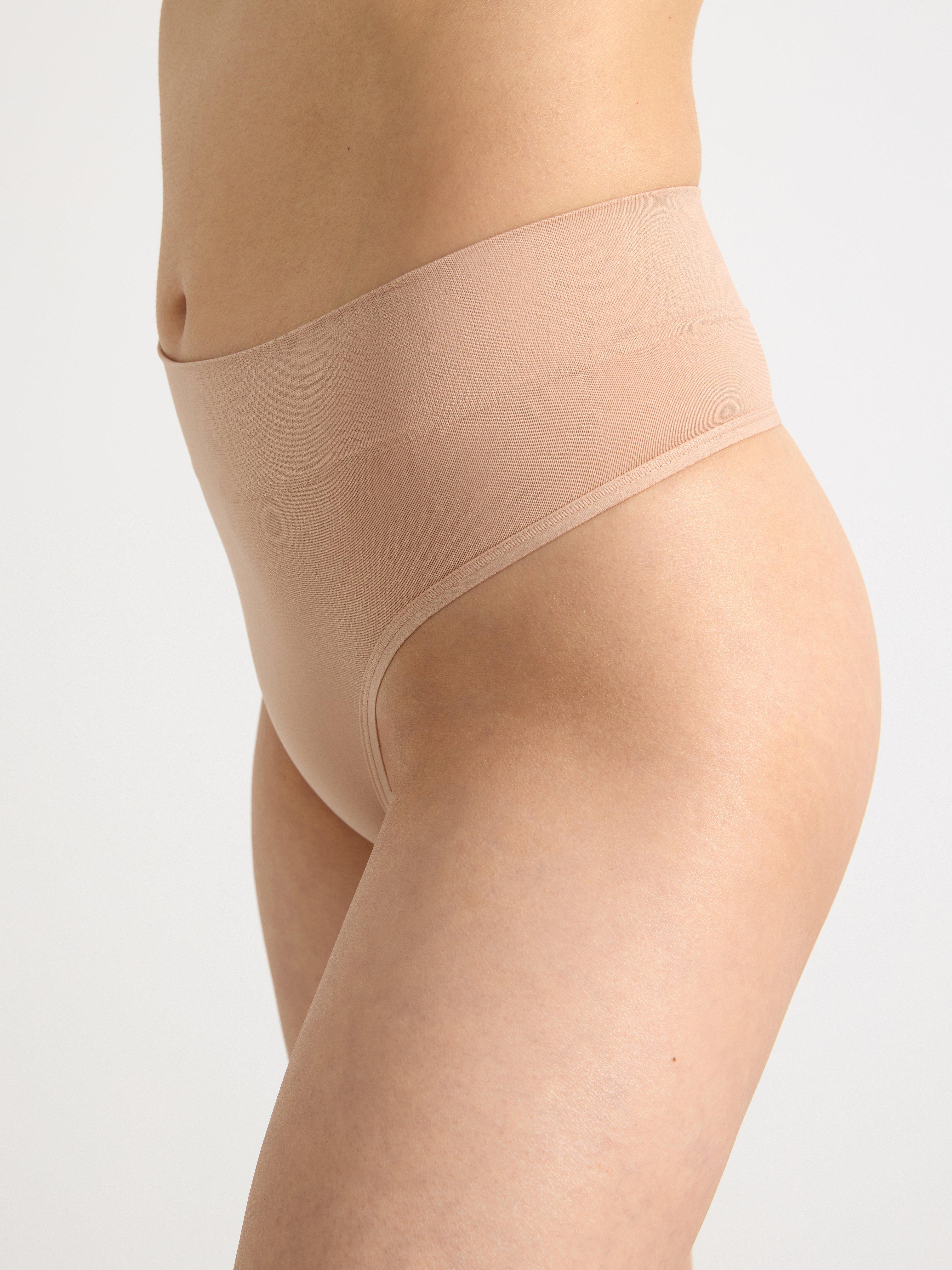 Thong High - Lingerie - Beige