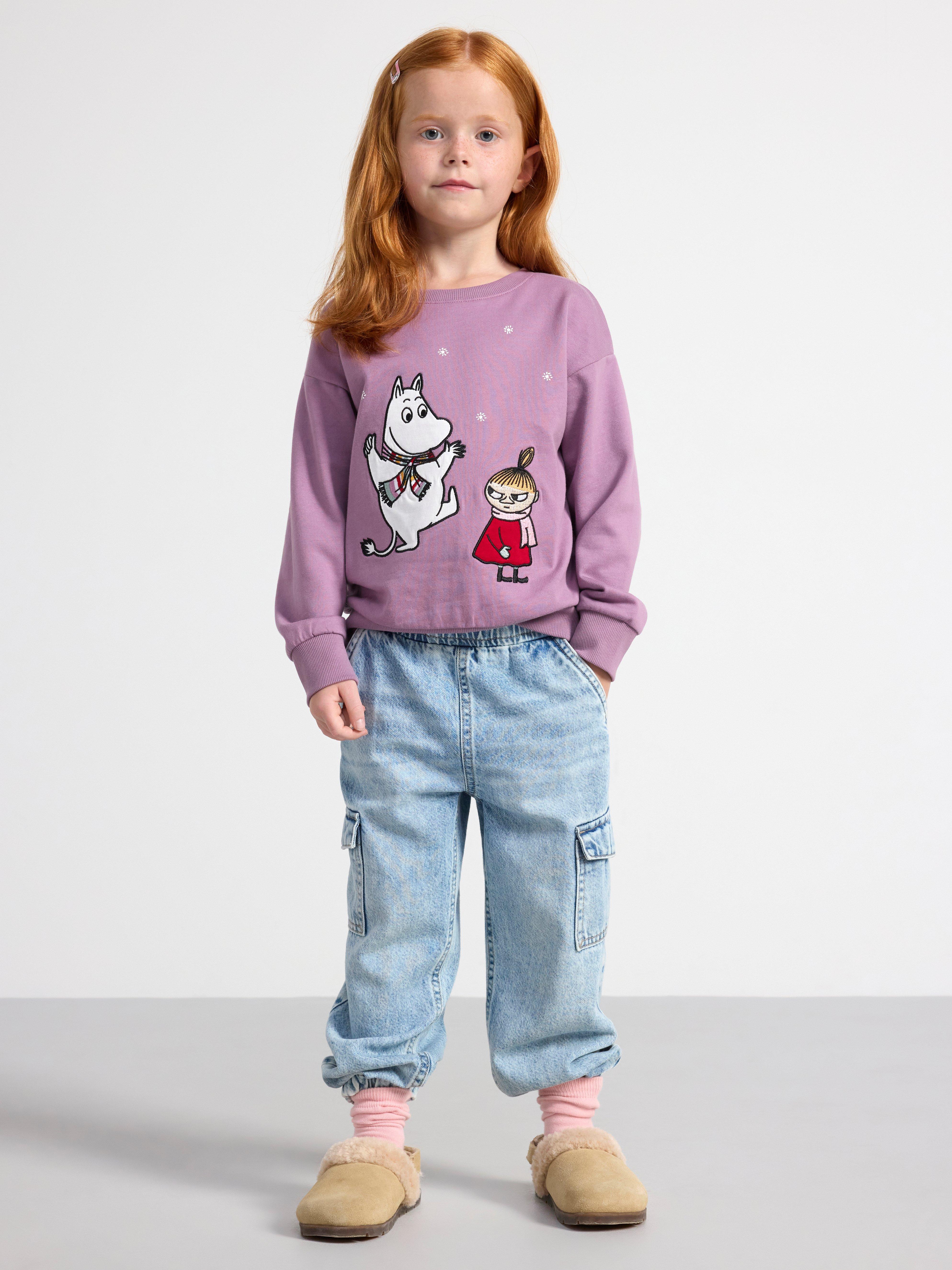 Lindex MOOMIN UNISEX - Sweatshirt - light dusty lilac/lilas