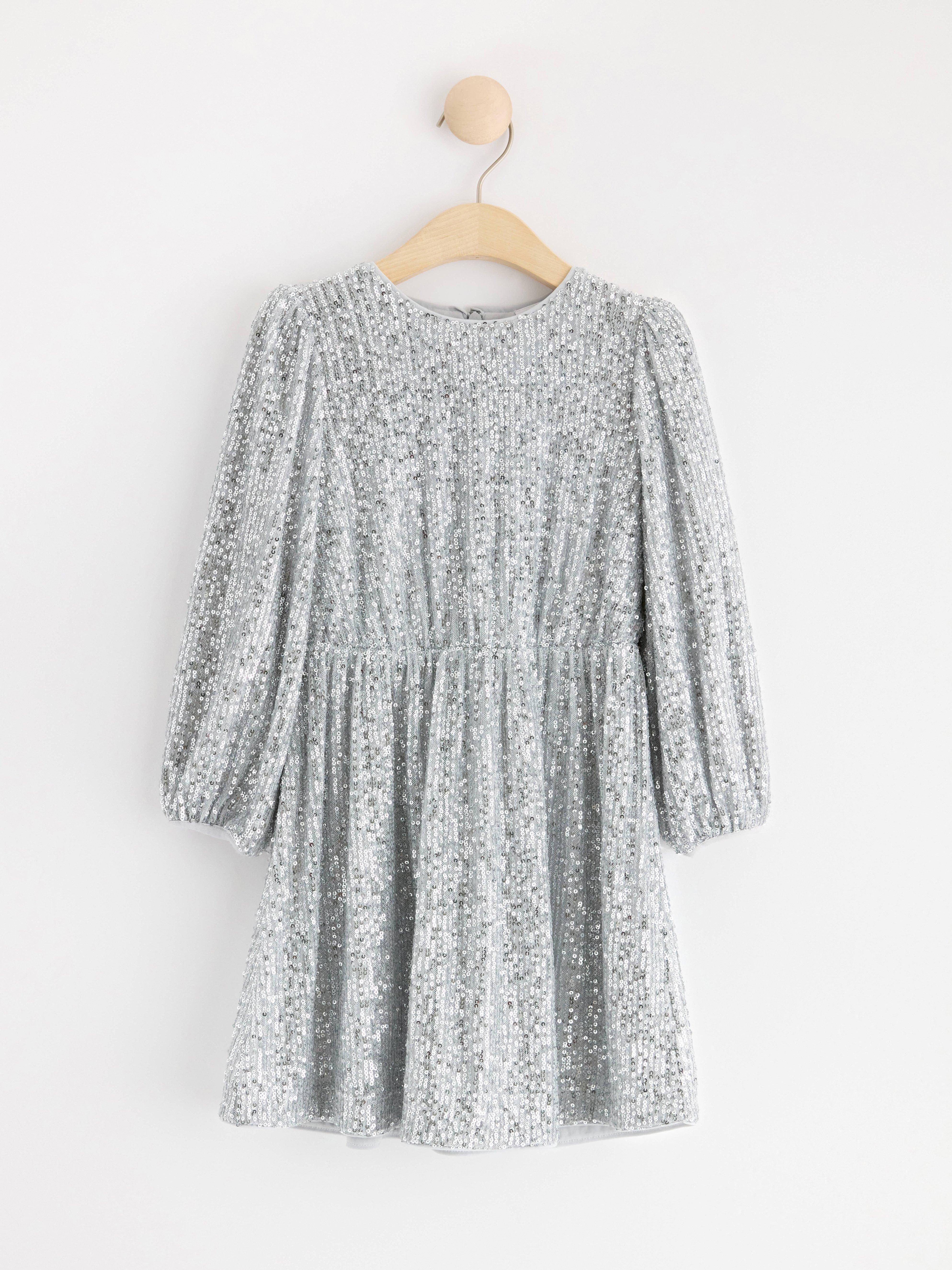 Klänning - Barn - Grå