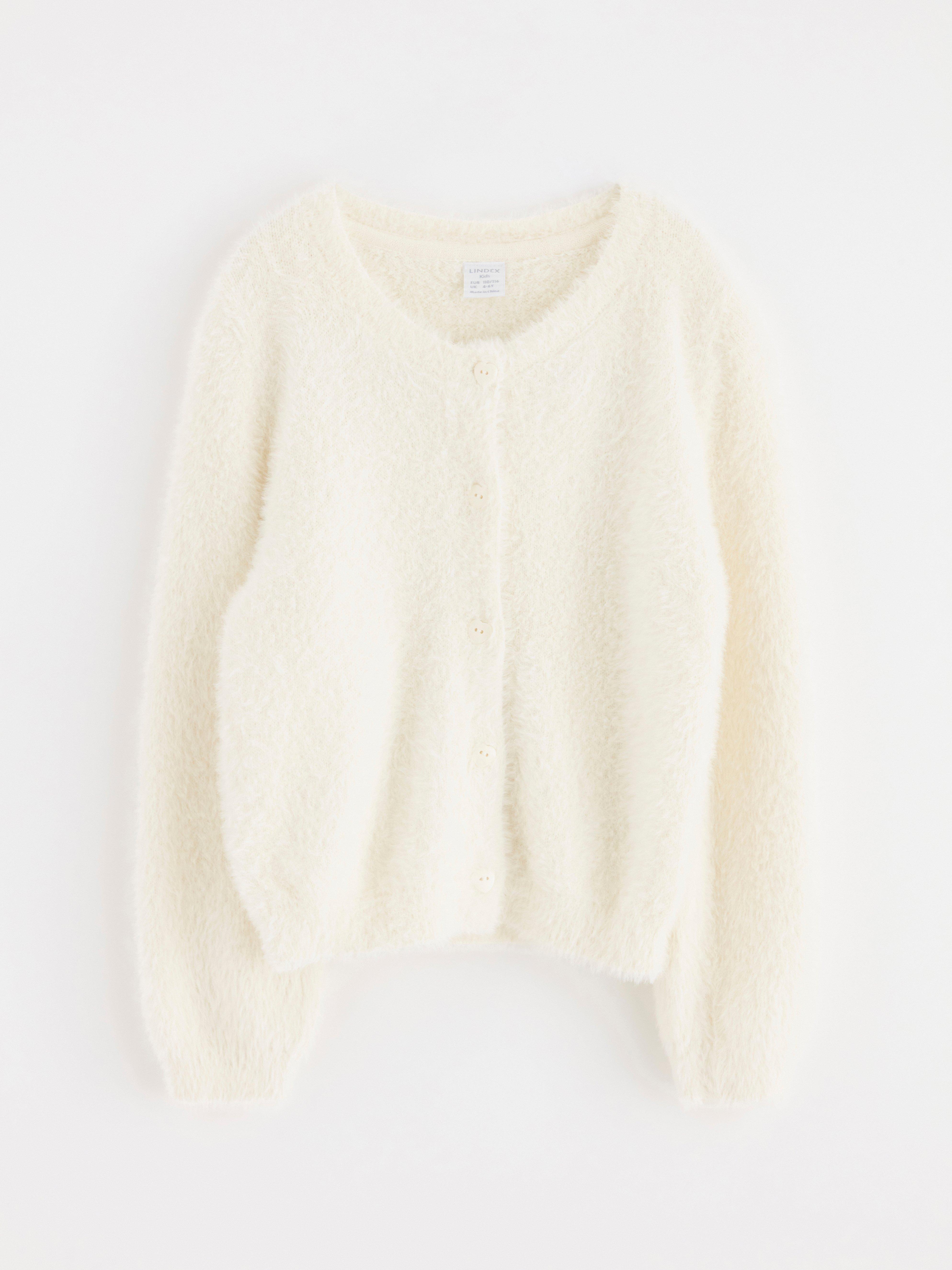 Neuletakki - Lapset - Valkoinen