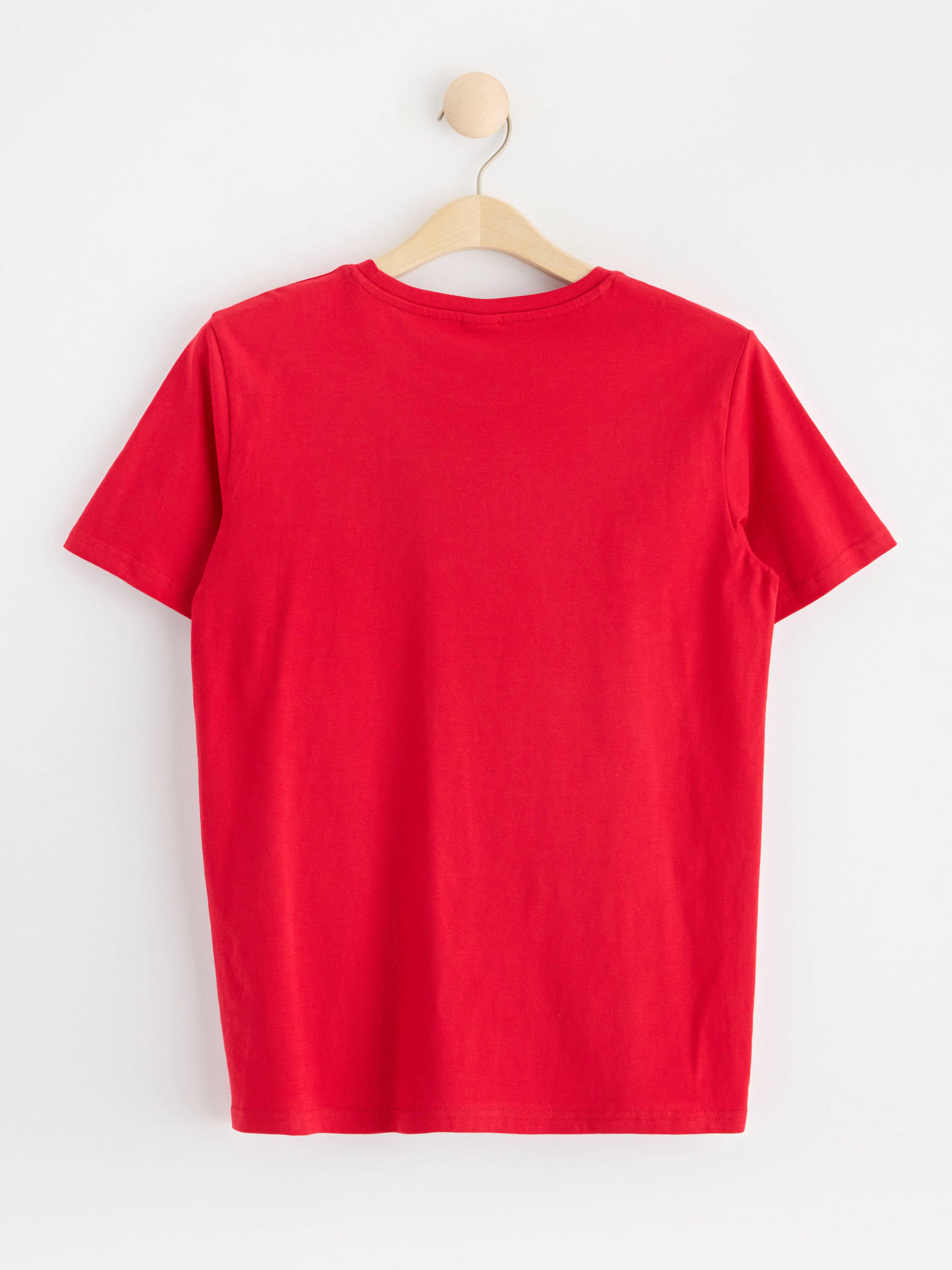 T-shirt - Barn - Rød