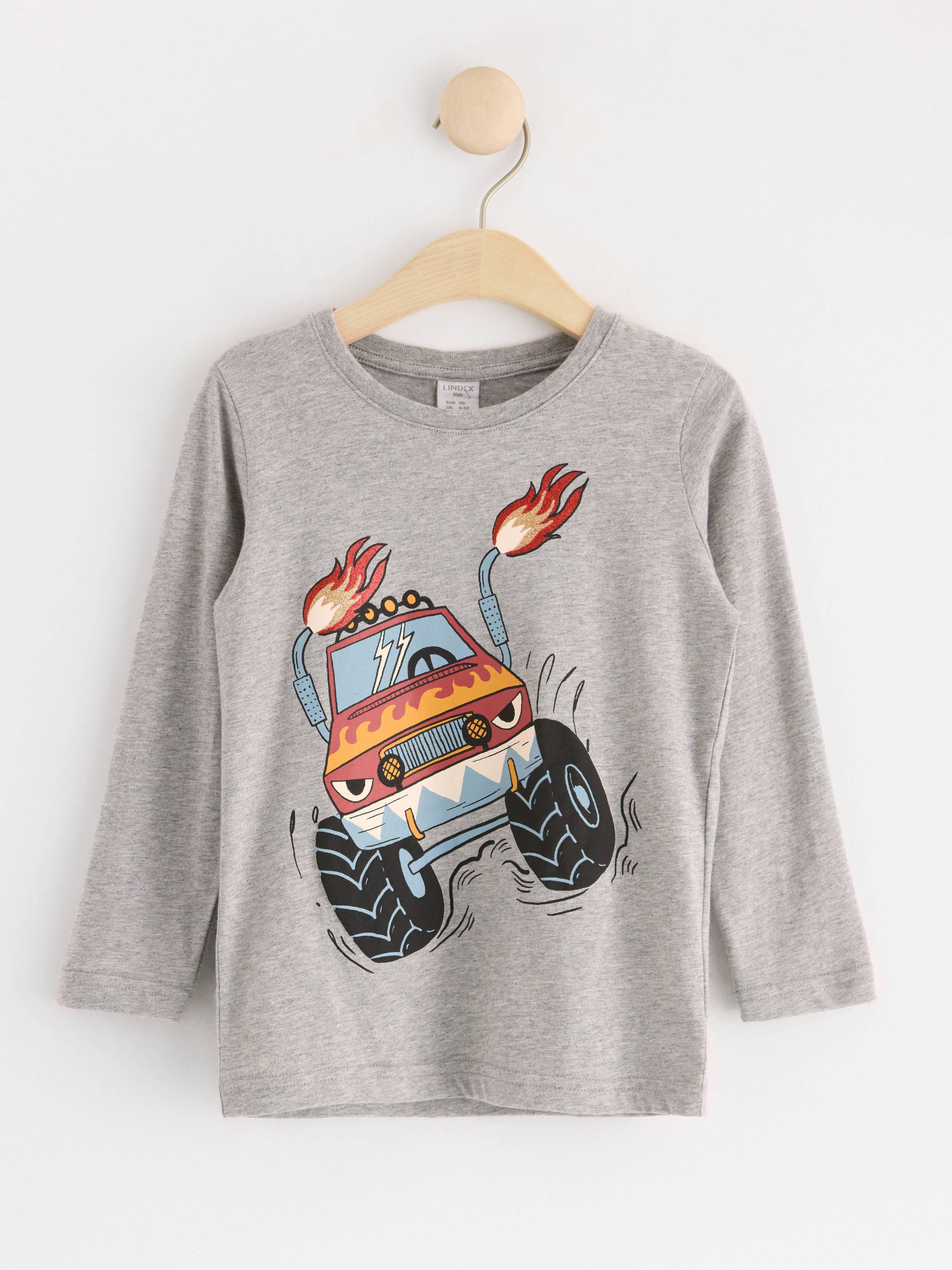 Top - Kids Wear - Grey