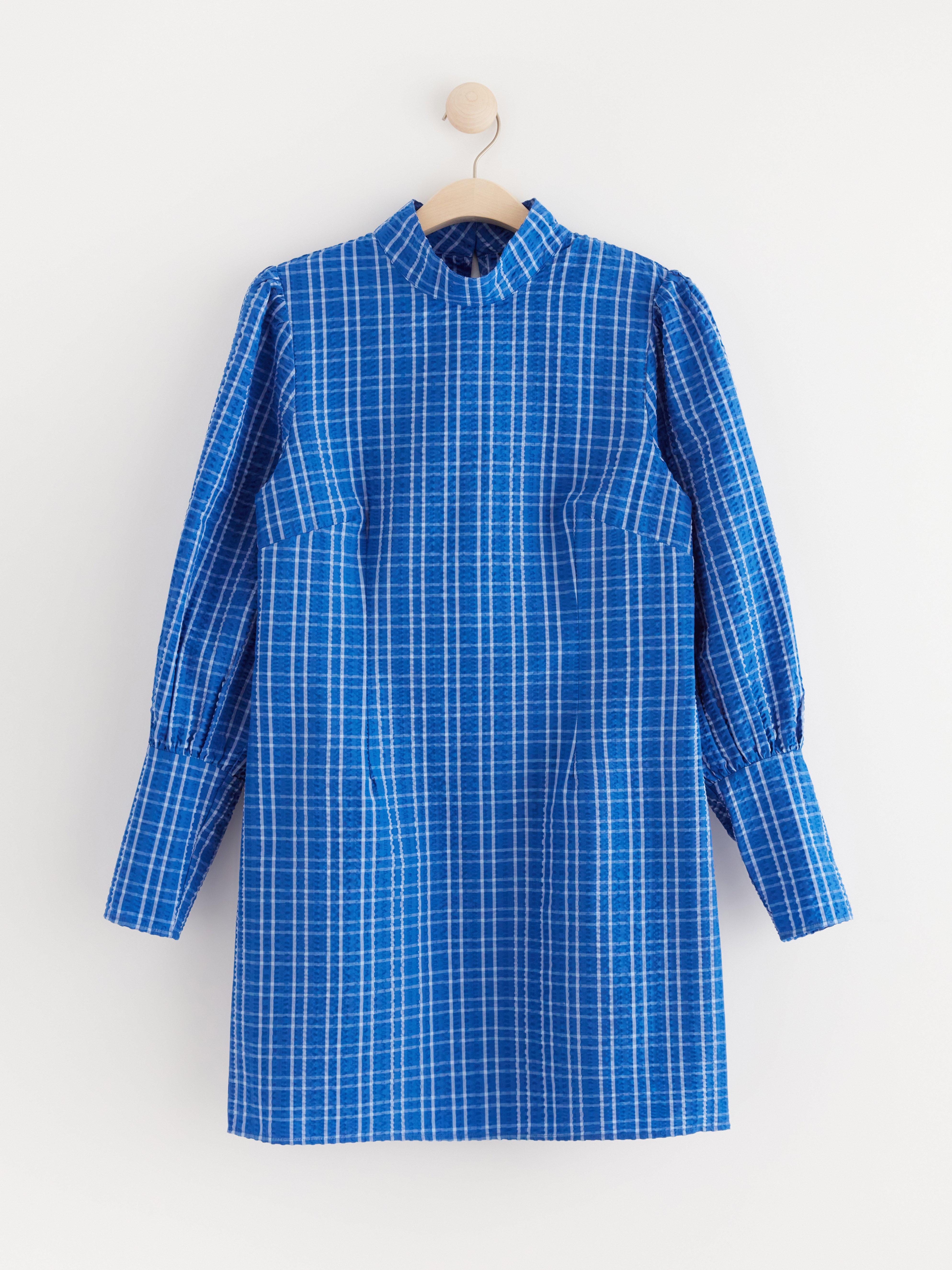 Mini dress checked Lindex UK