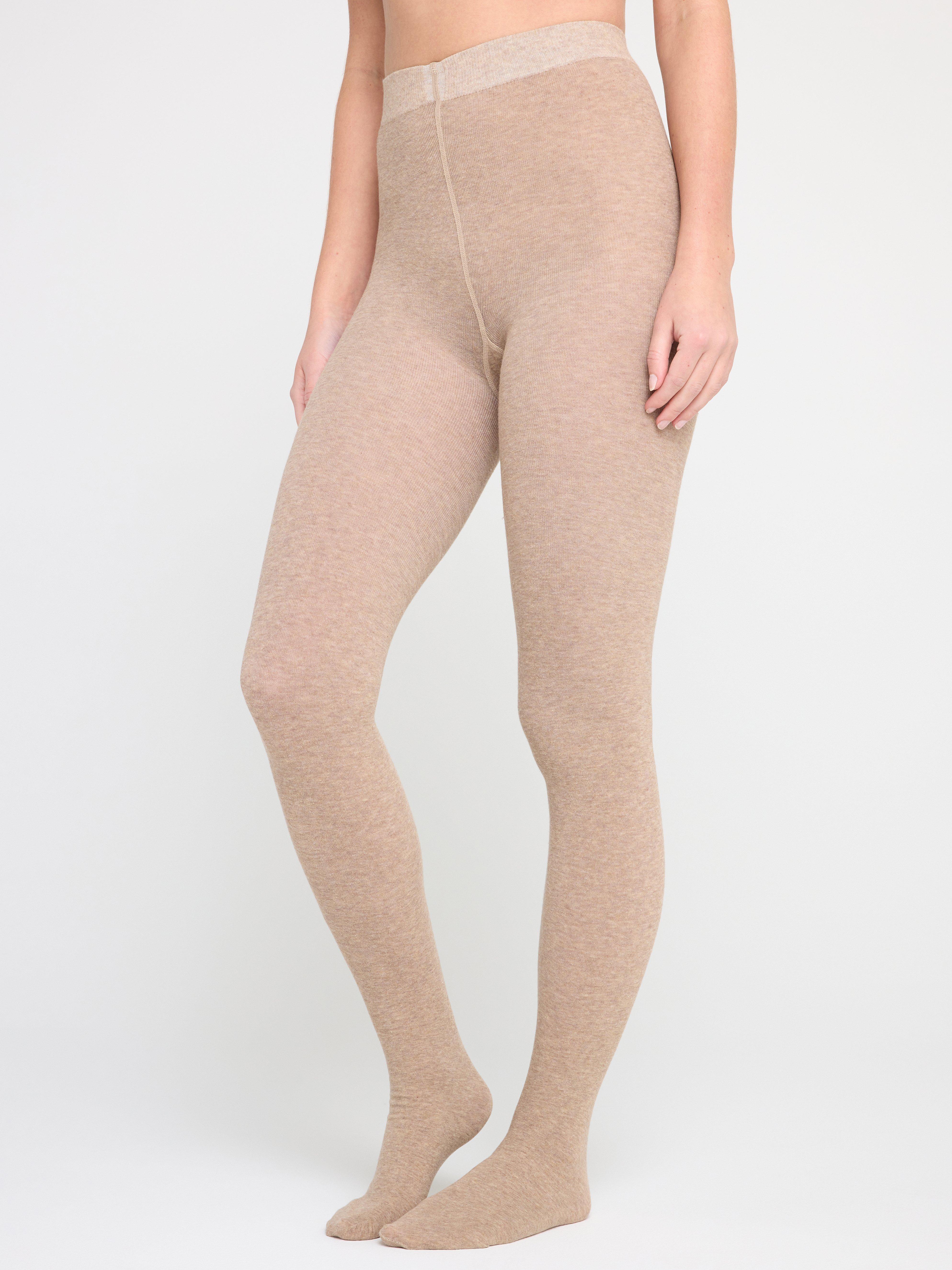 Brown shop cotton tights