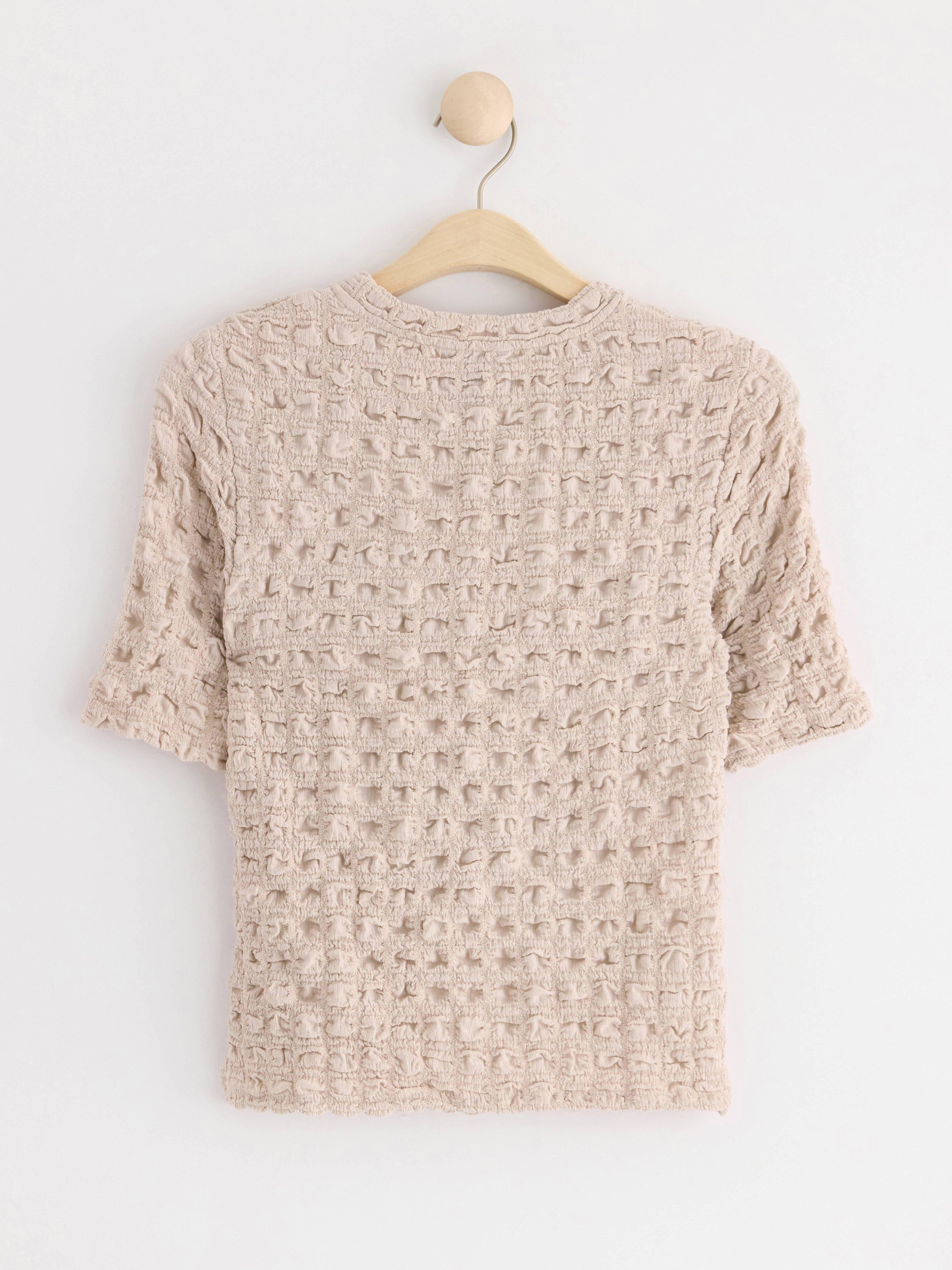 Topp - Dame - Beige
