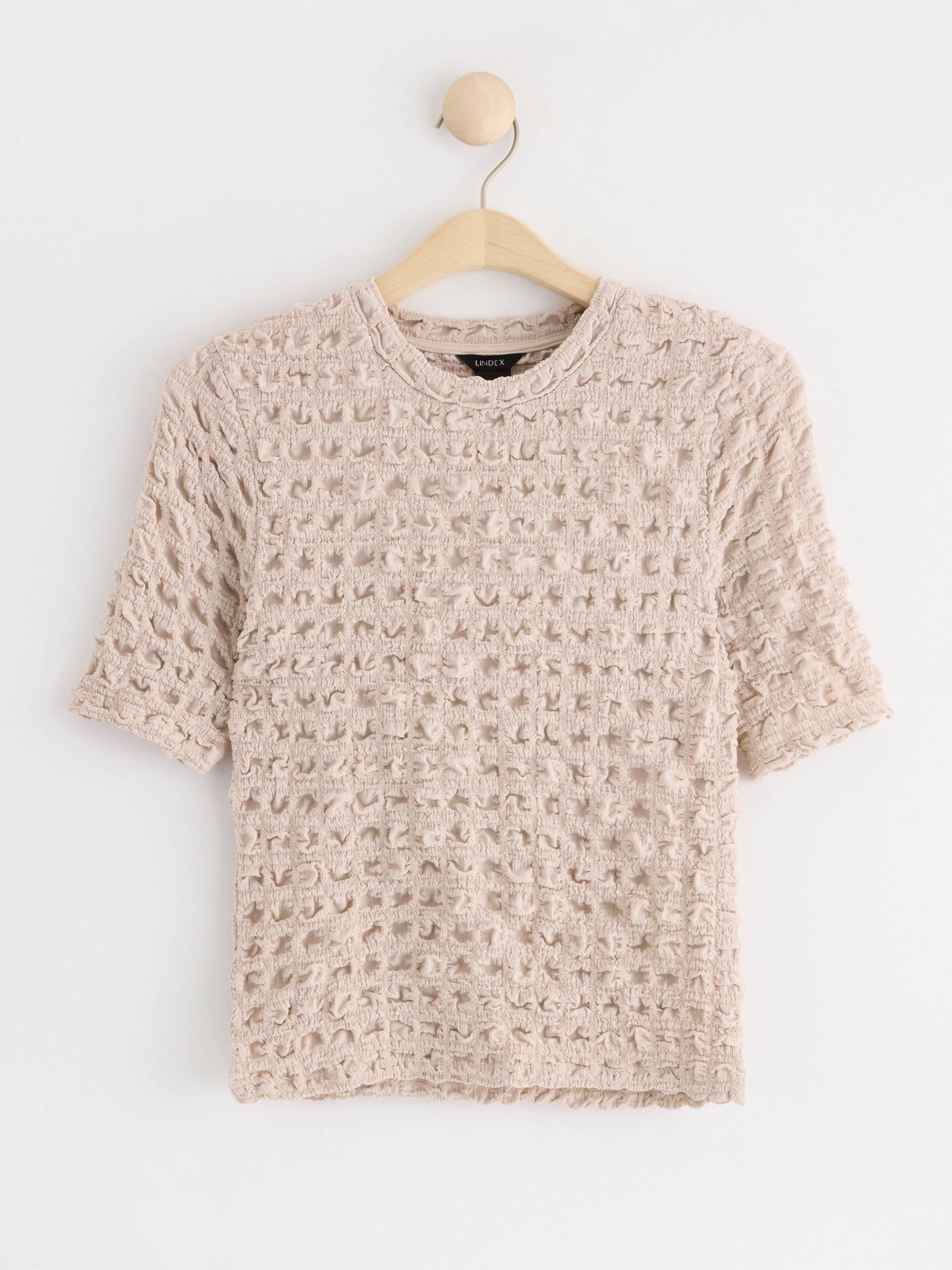Topp - Dame - Beige