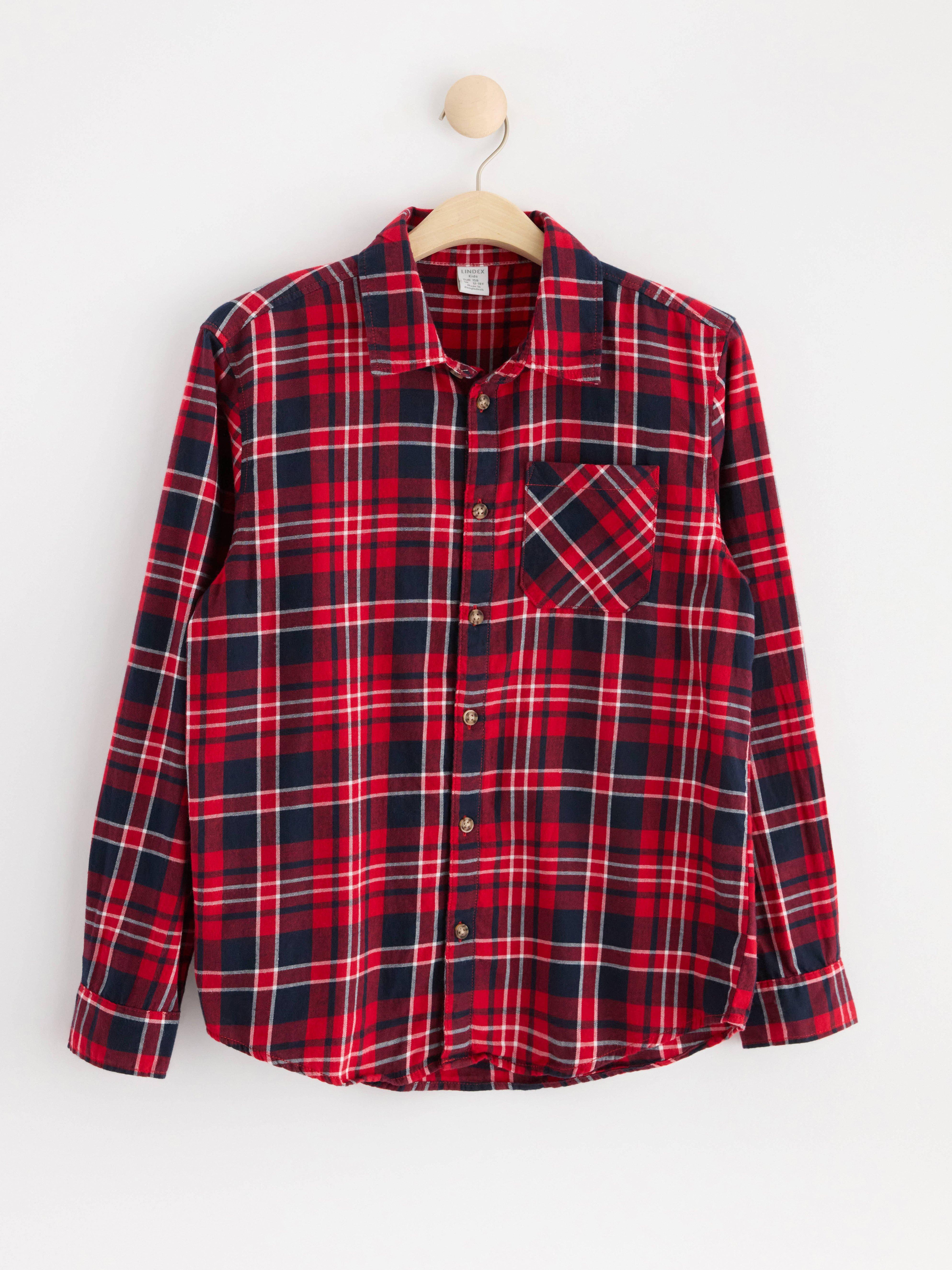 Skjorta - Barn - Röd