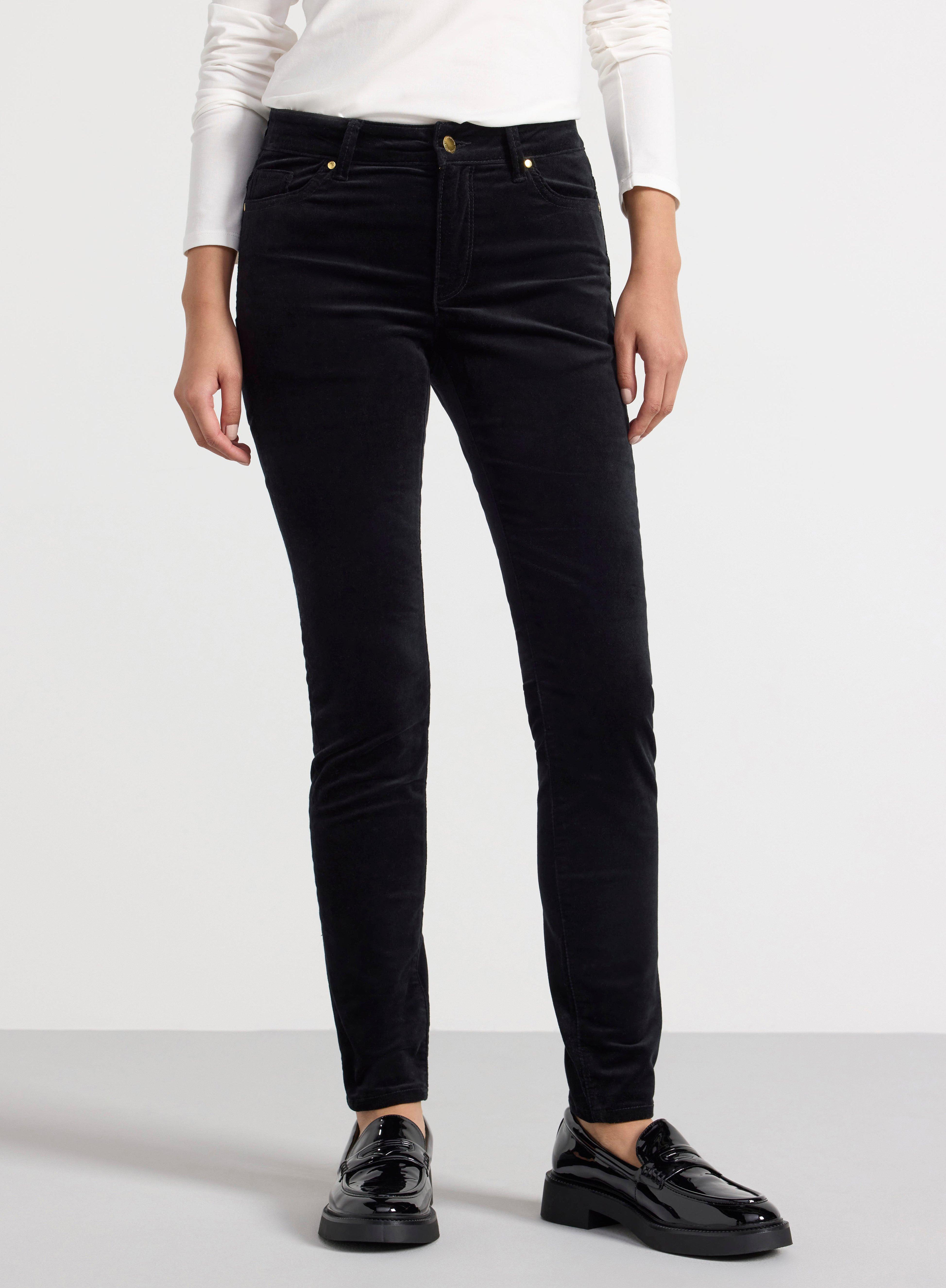 Velvet skinny 2024 trousers uk