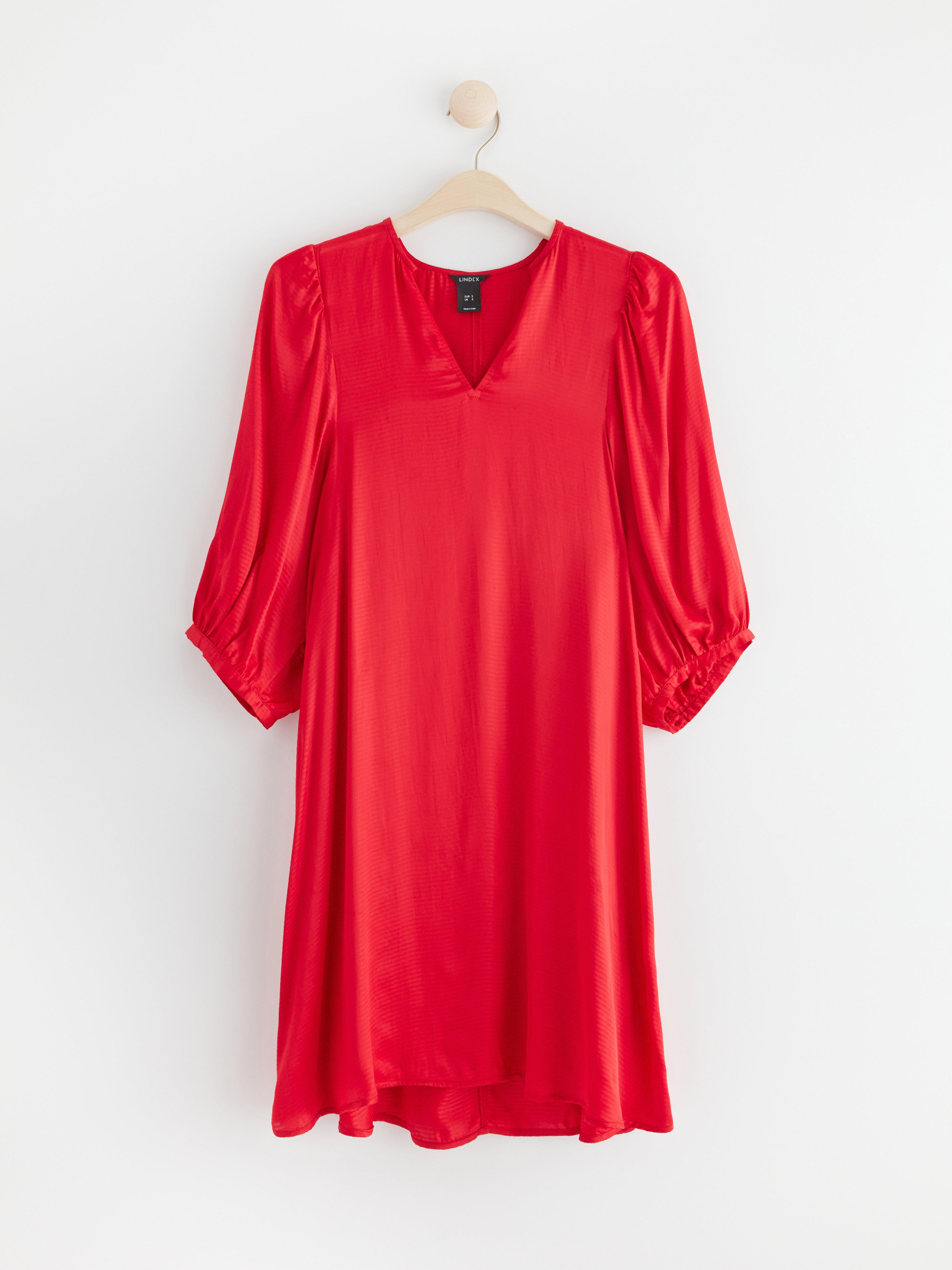 Klänning - Dam - Röd