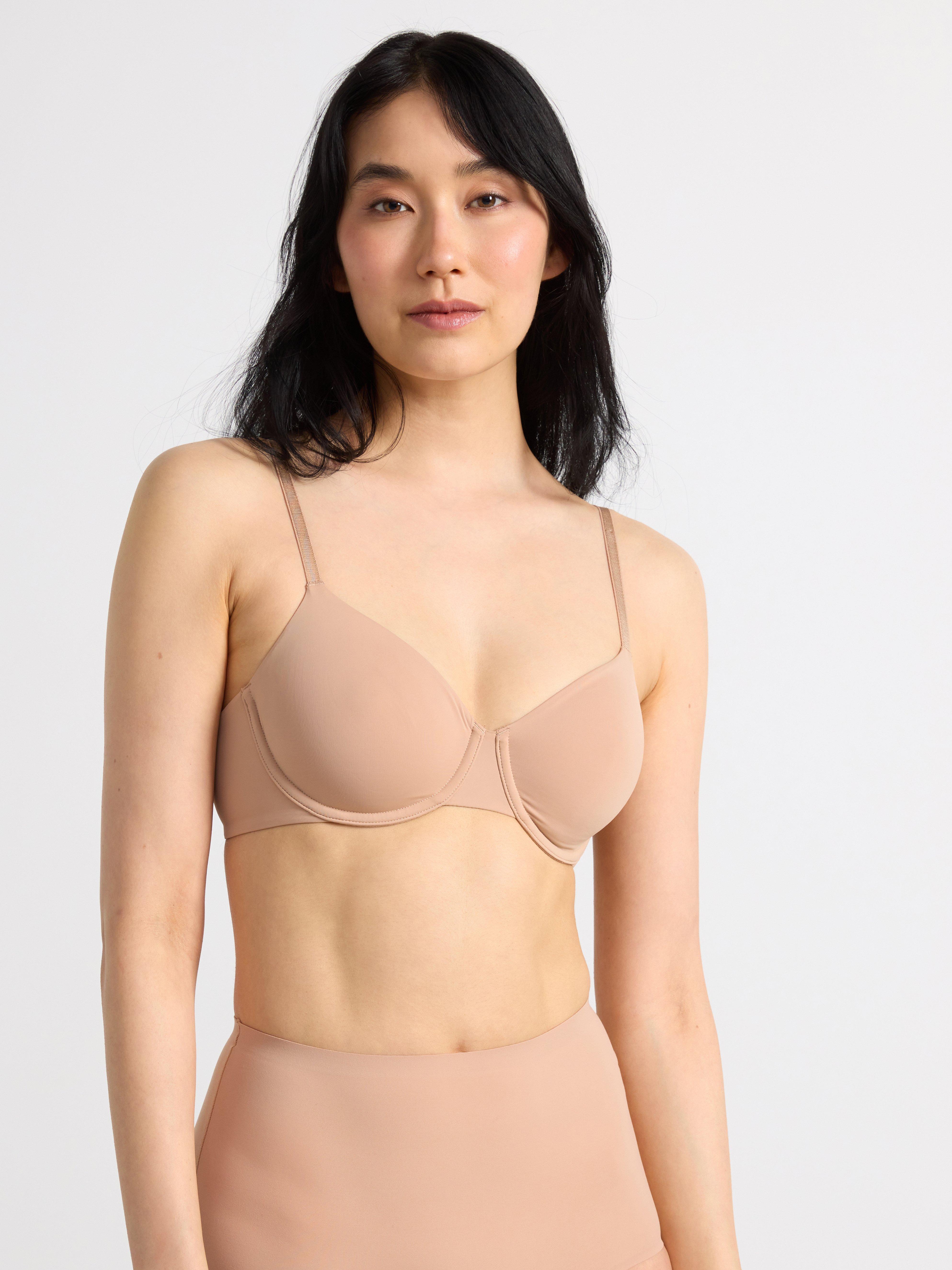Uvattert BH - Undertøy - Beige
