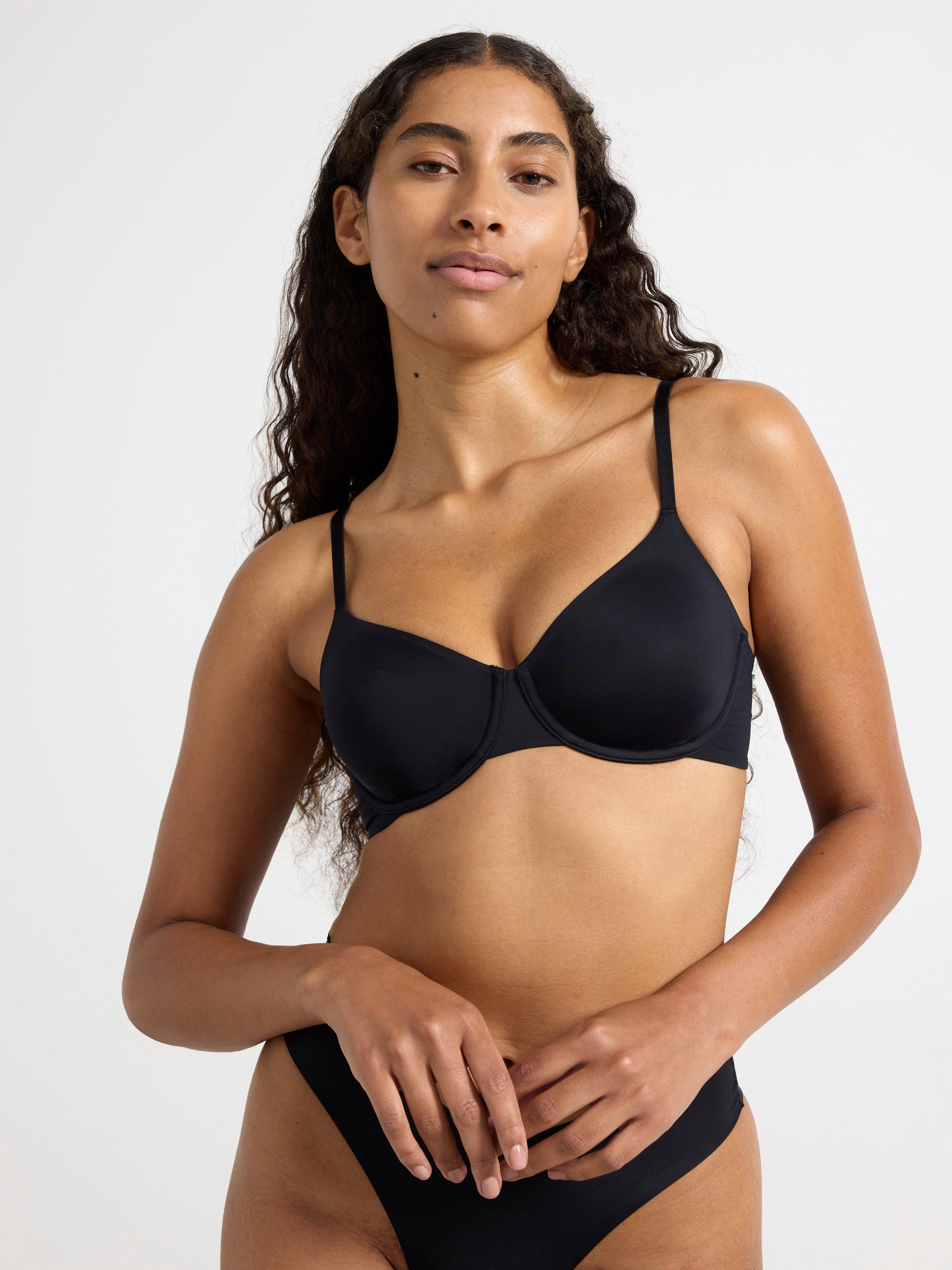 Unpadded Bra - Lingerie - Black