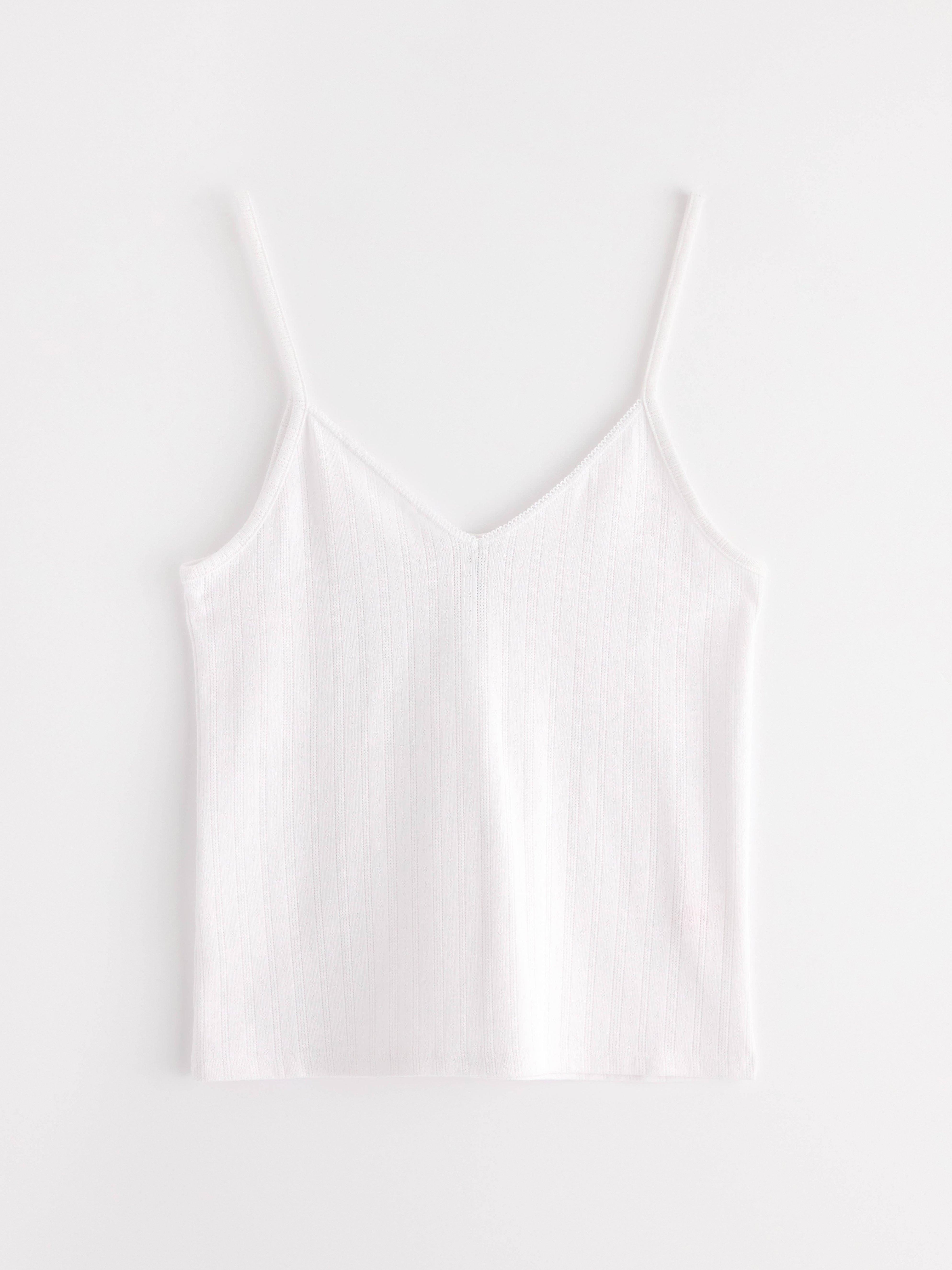 Pyjamastopp - Underkläder - Vit