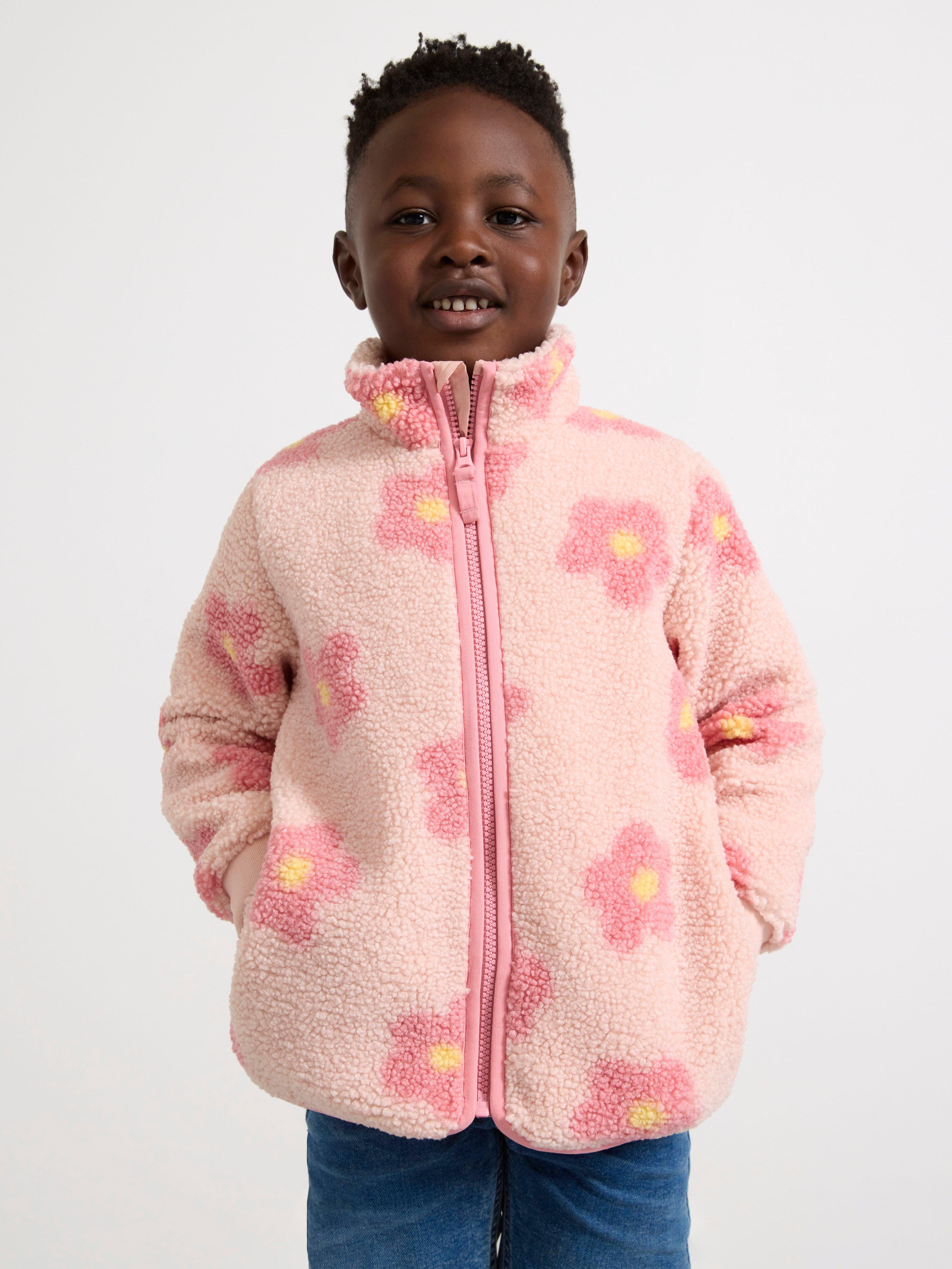 Pink 2025 pile coat