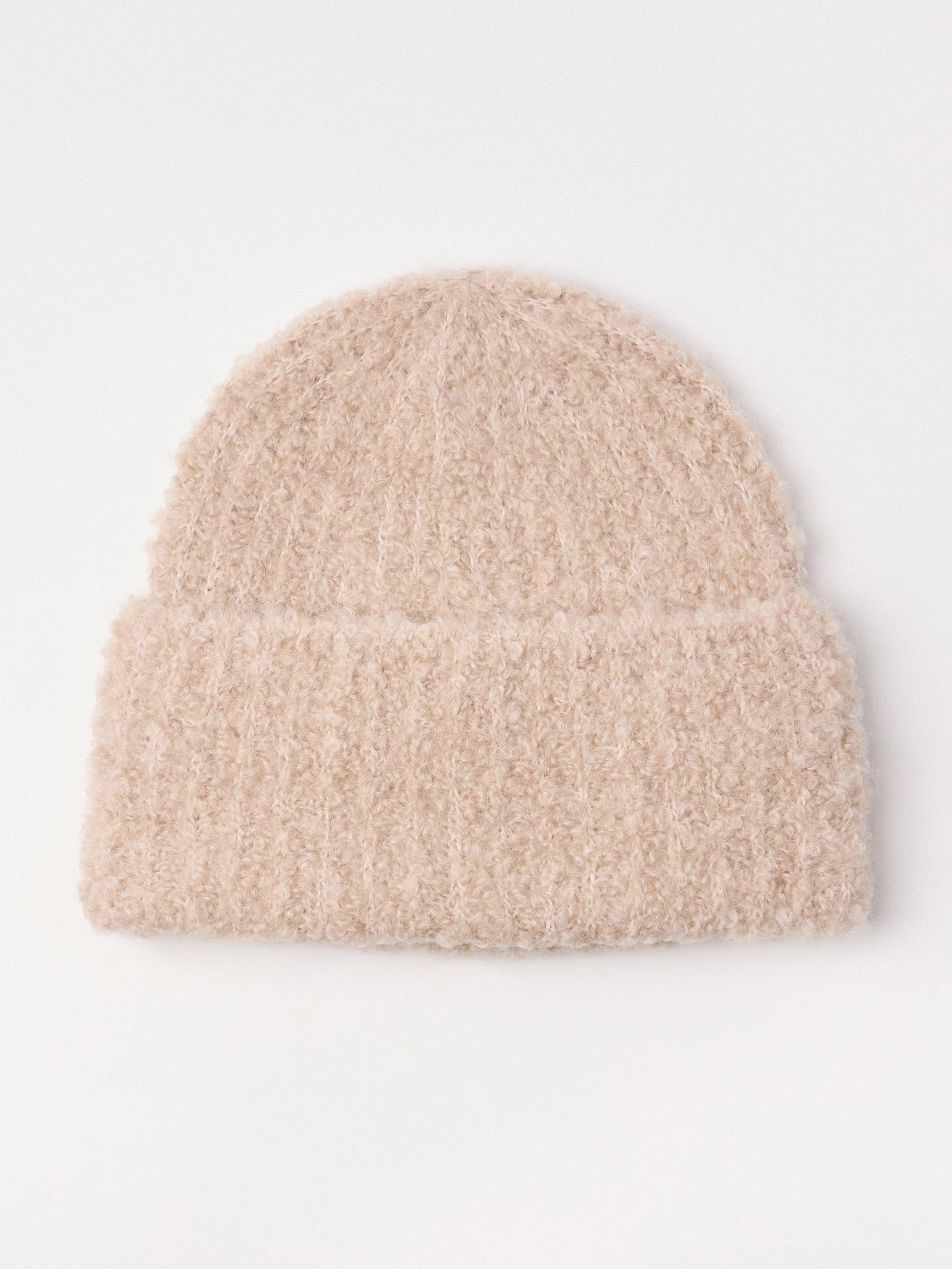 beige beanie women's
