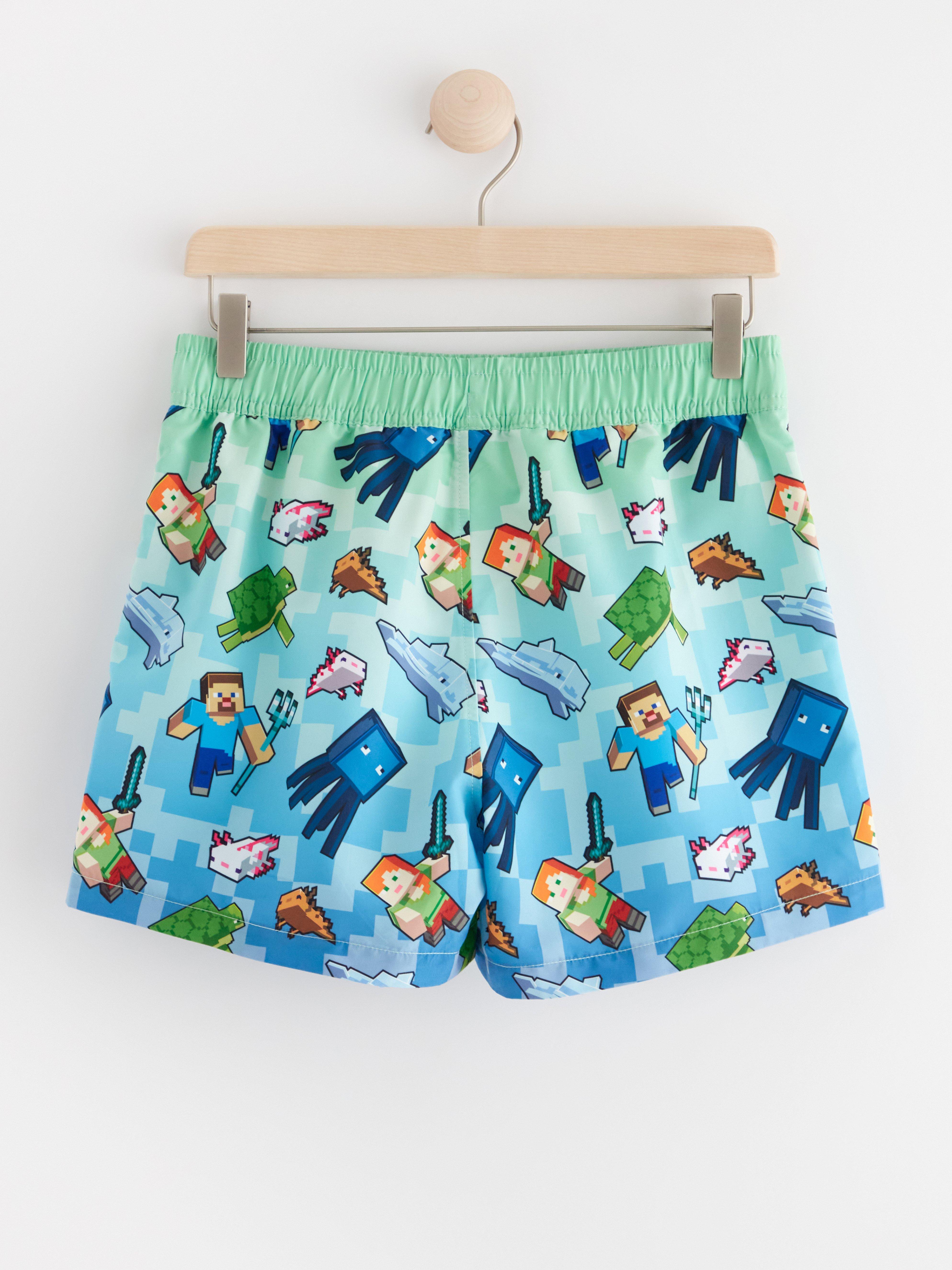 Minecraft clearance swim shorts