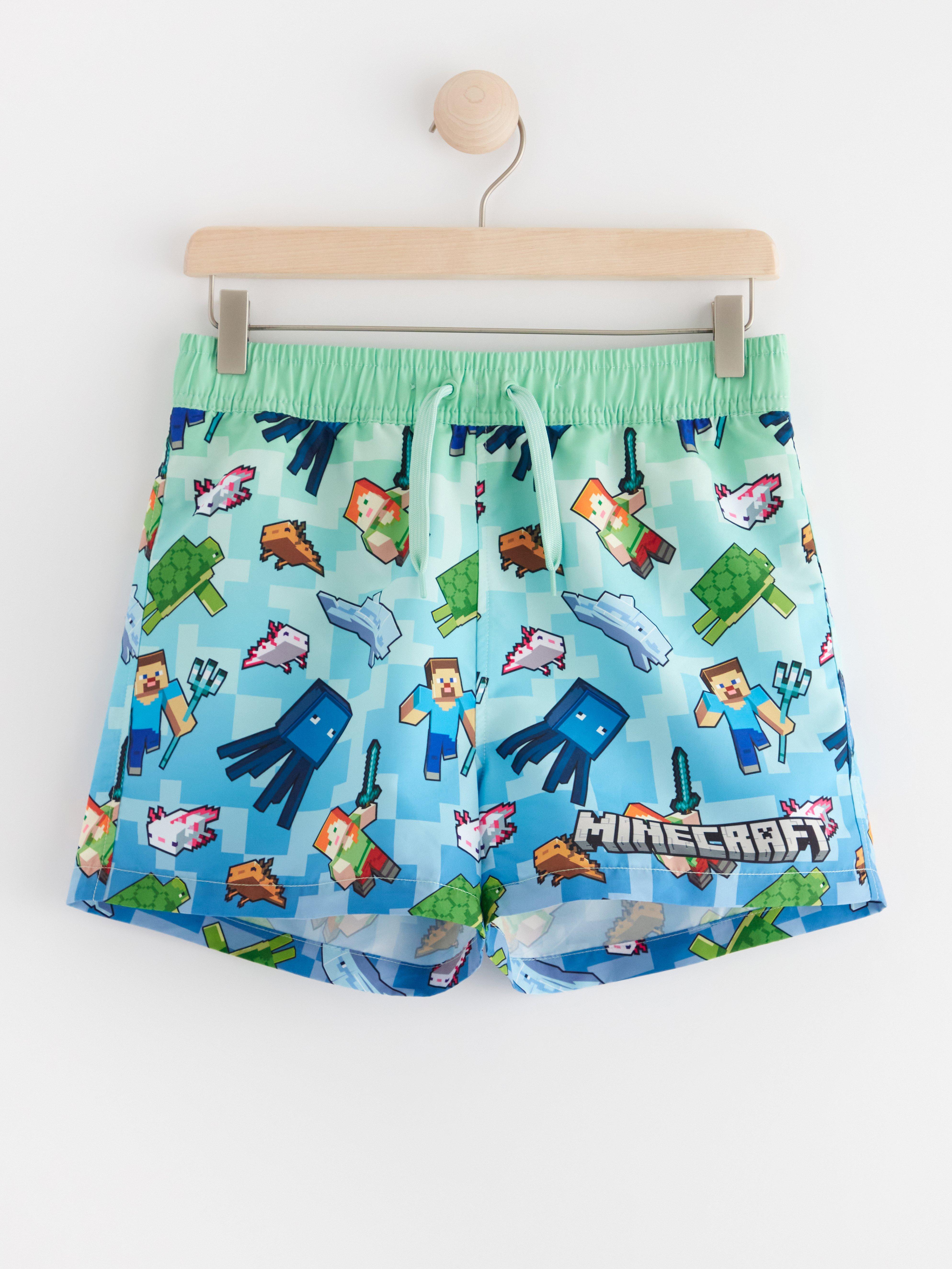 Badeshorts - Barn - Grønn