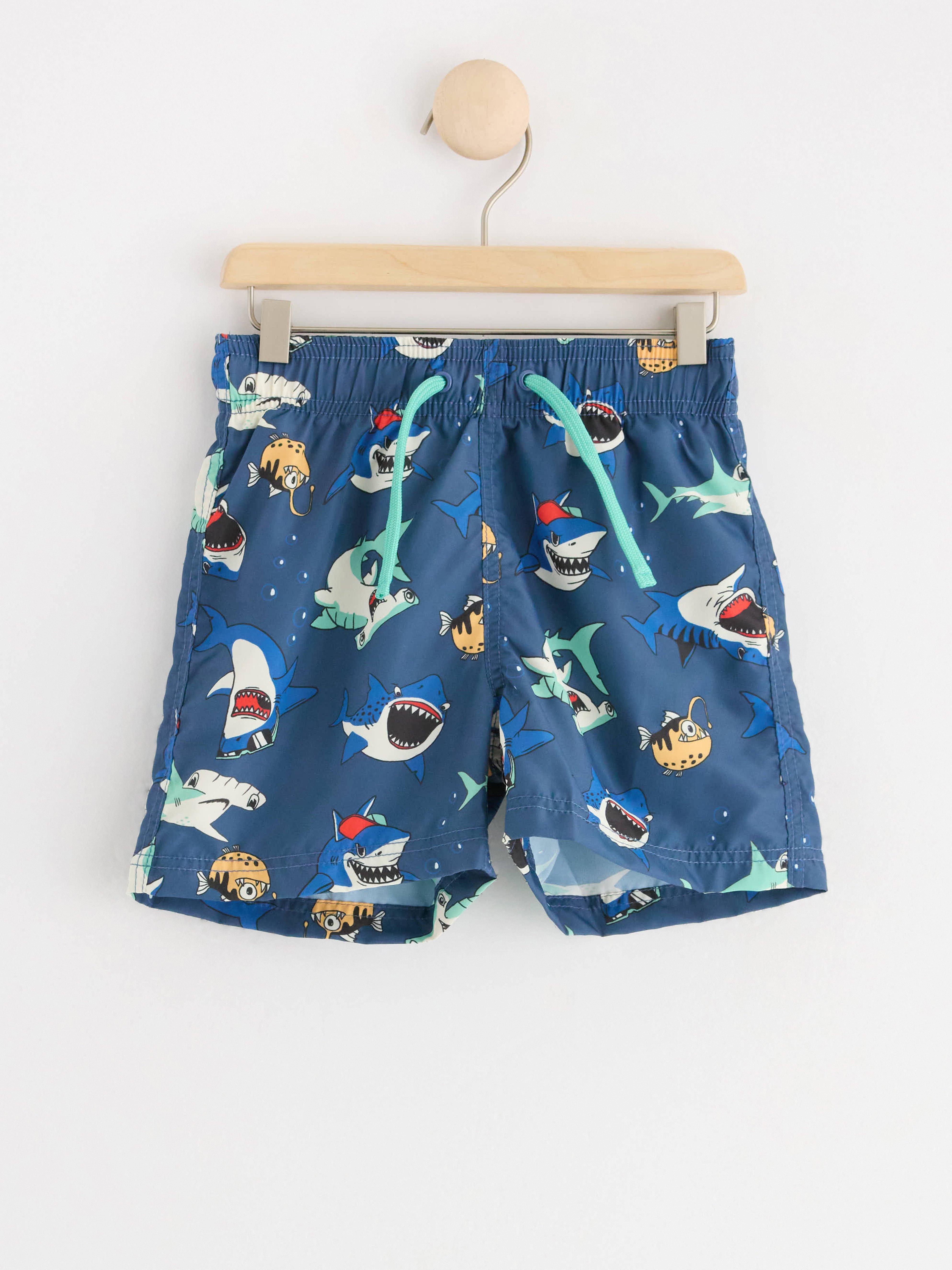 Mönstrade Badshorts