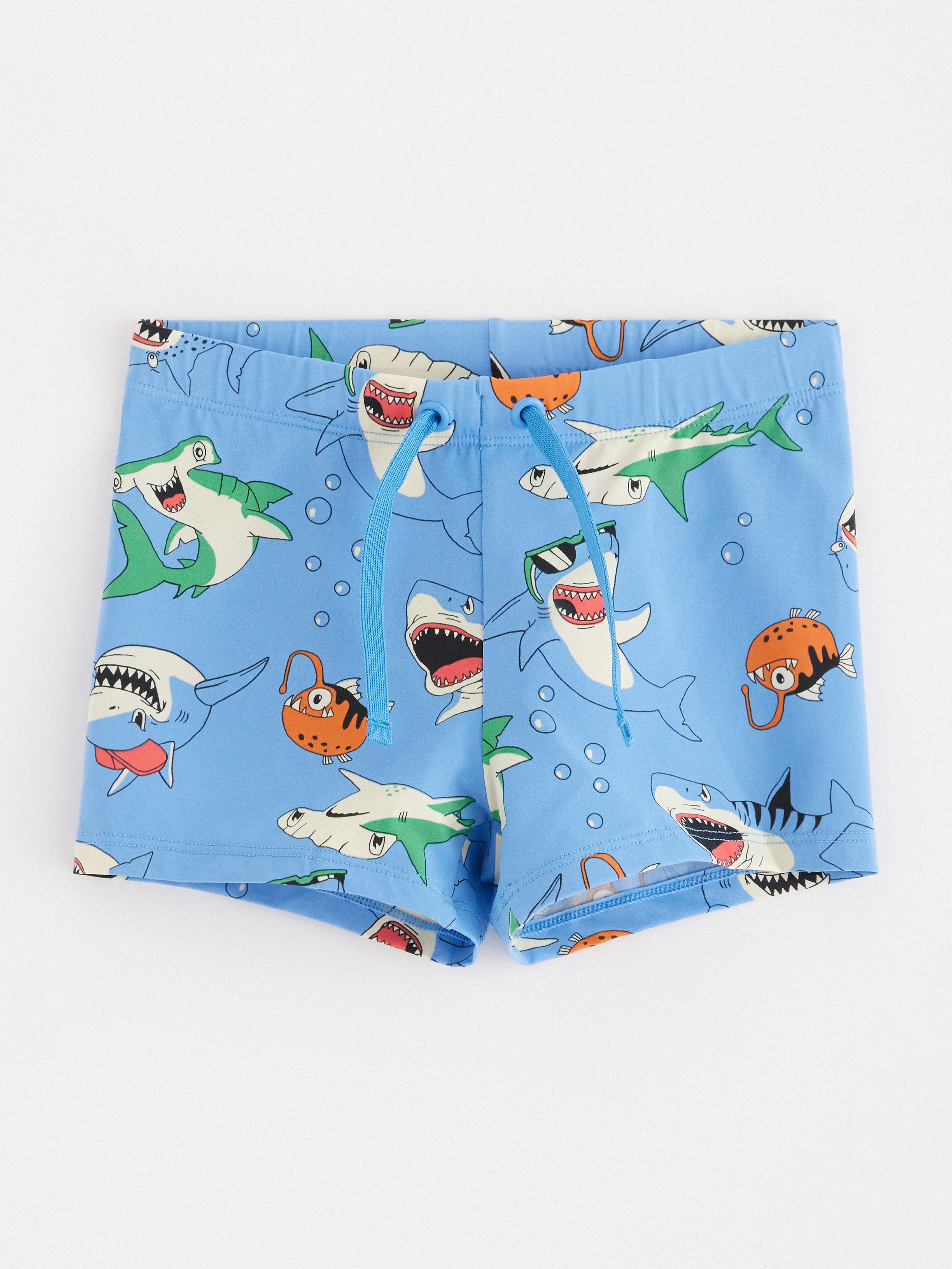 Swim Trunks - Kids Wear - Blue