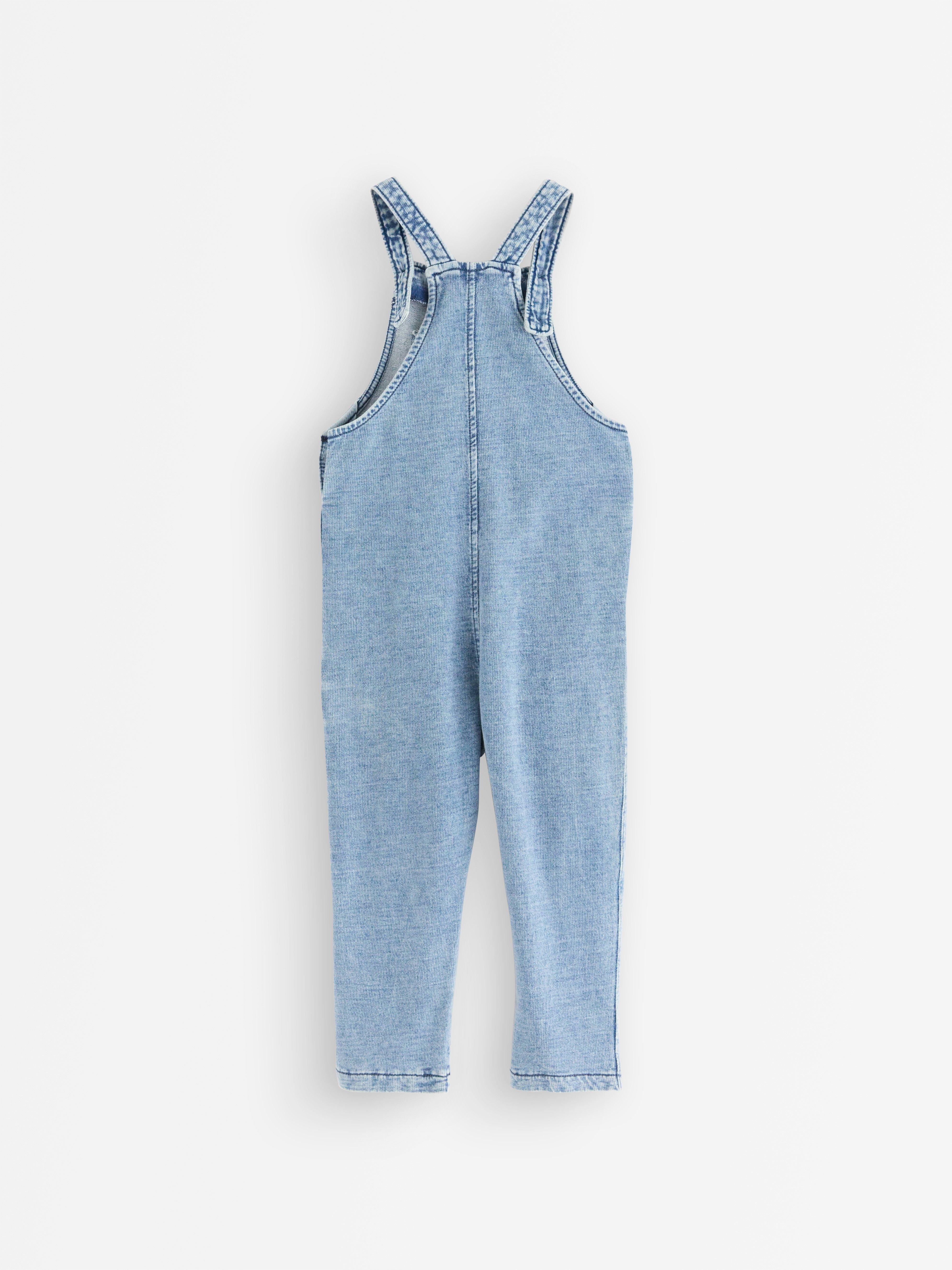 Bib Trousers - Kids Wear - Blue