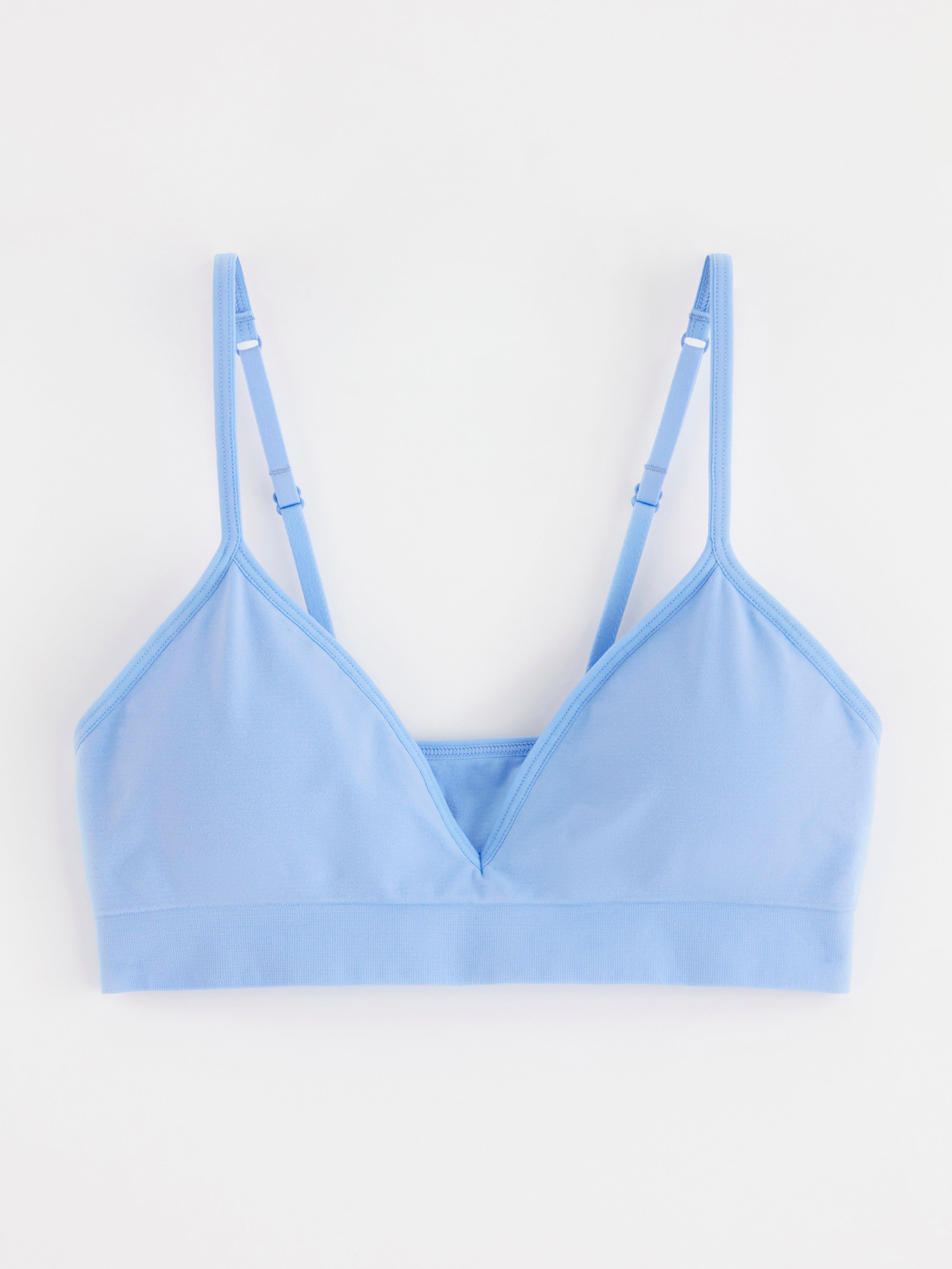 Soft Bra - Lingerie - Blue
