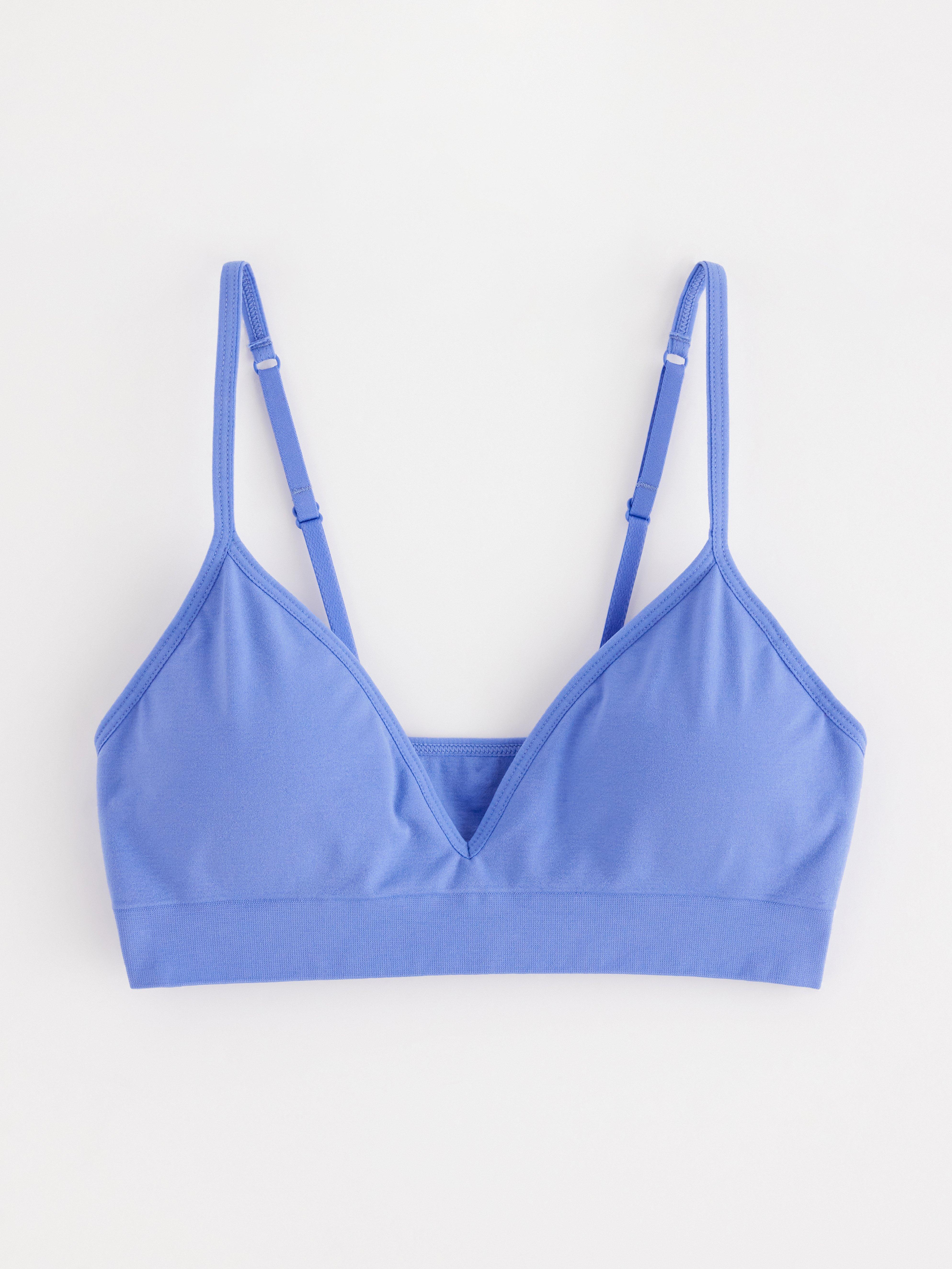 Soft Bra - Lingerie - Blue