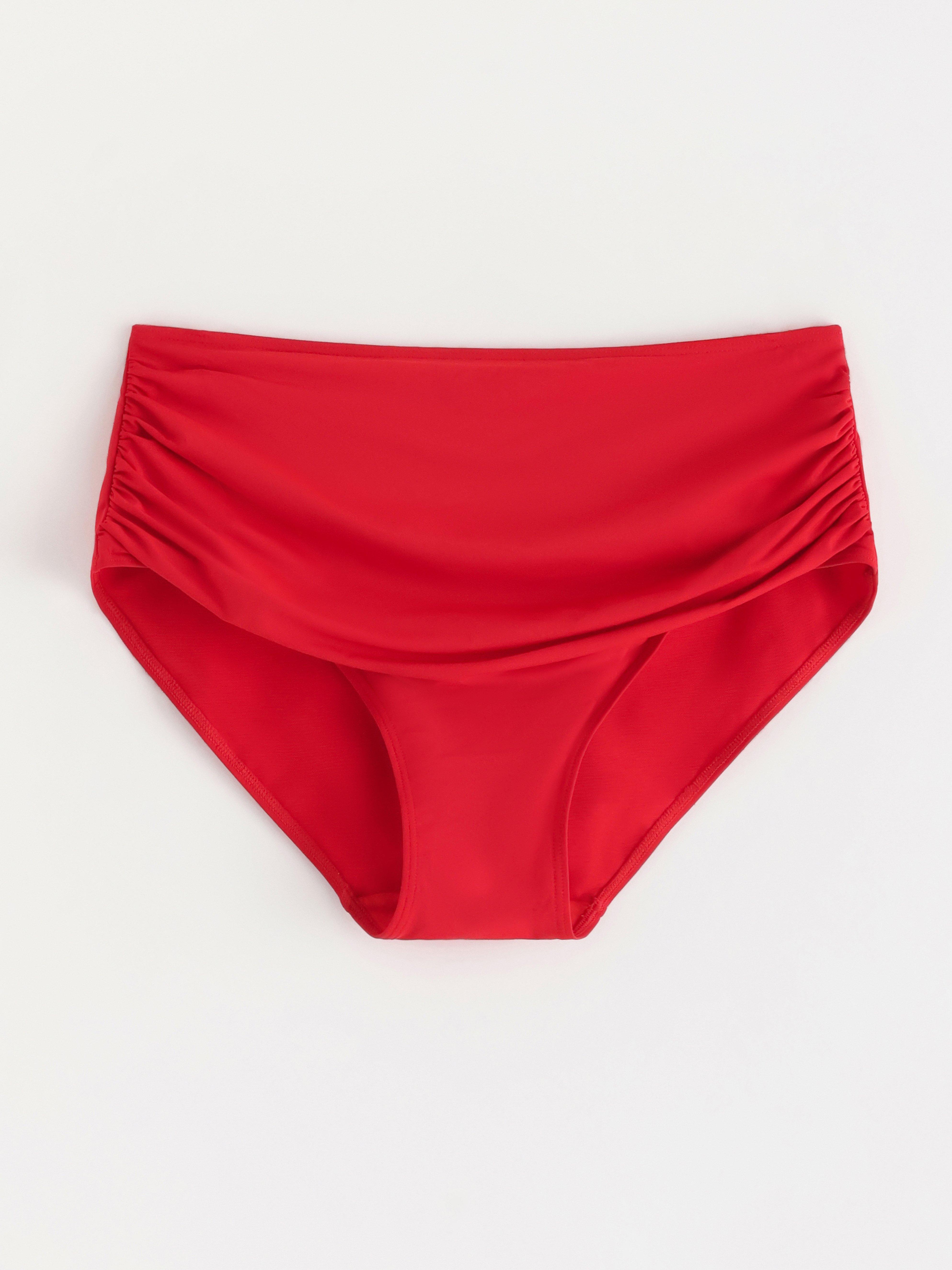 Bikinitrosa Hög - Underkläder - Röd