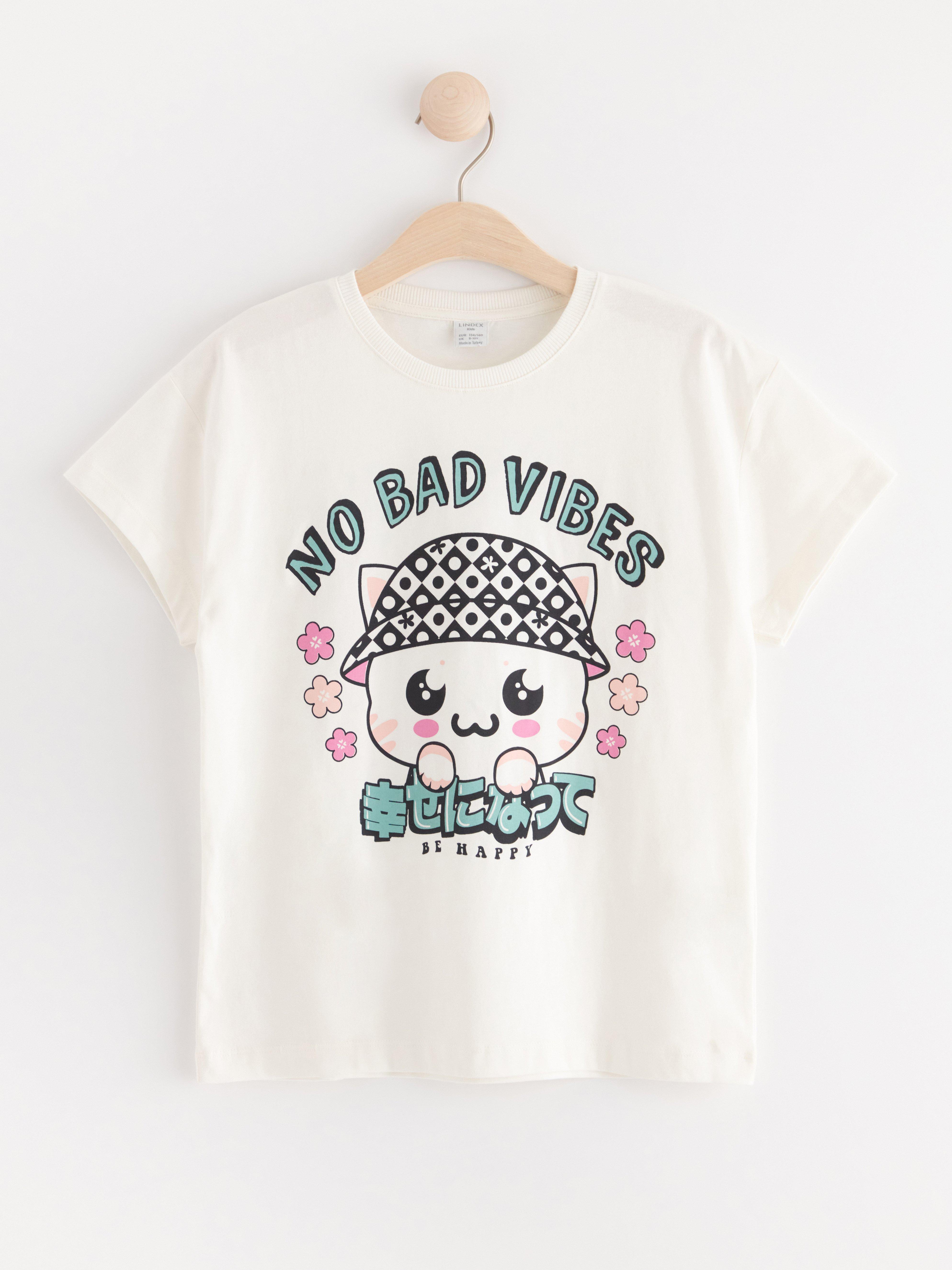 T-shirt med tryck