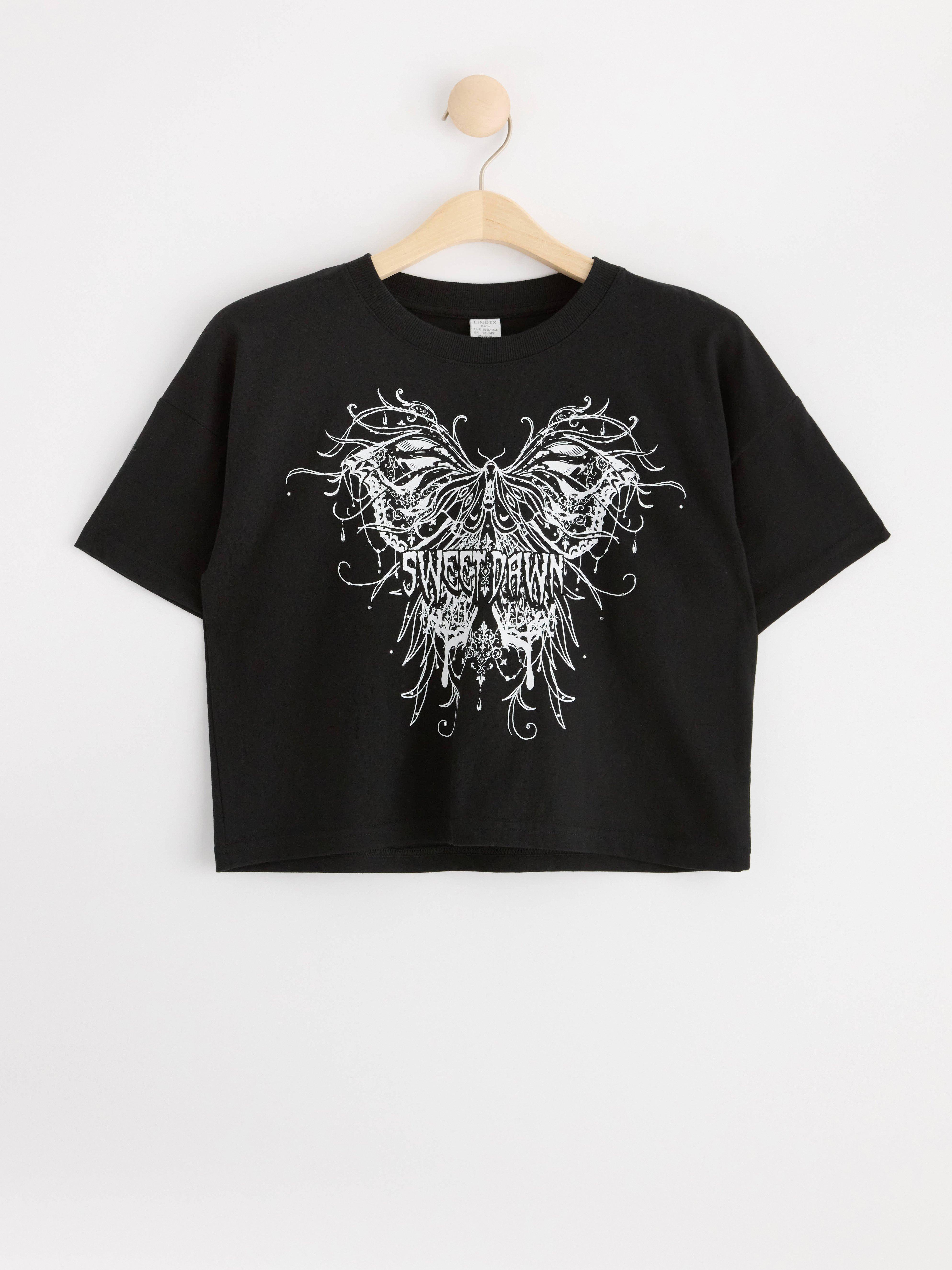 T-shirt - Barn - Svart